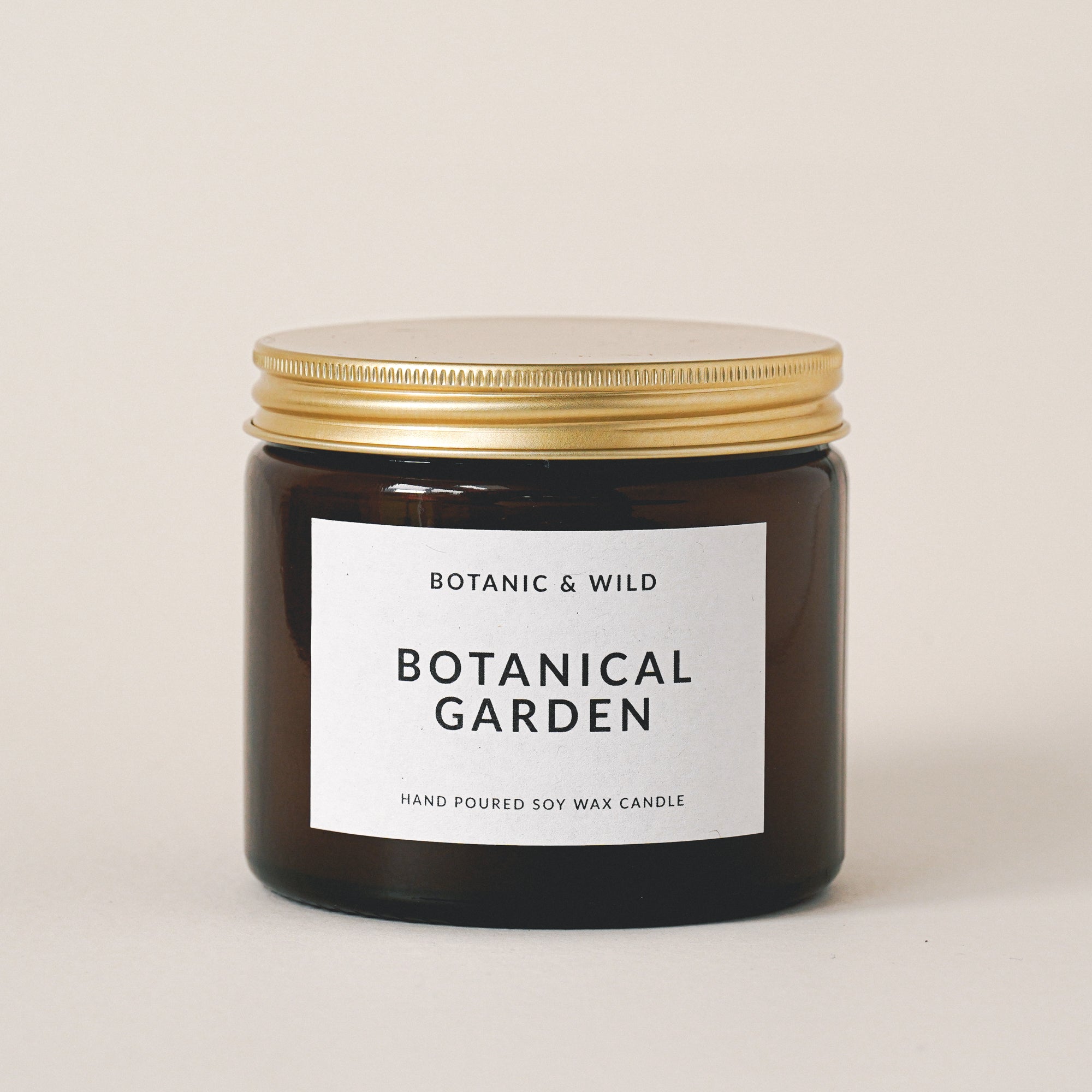 BOTANICAL GARDEN Scented Soy Candles (Old Label)