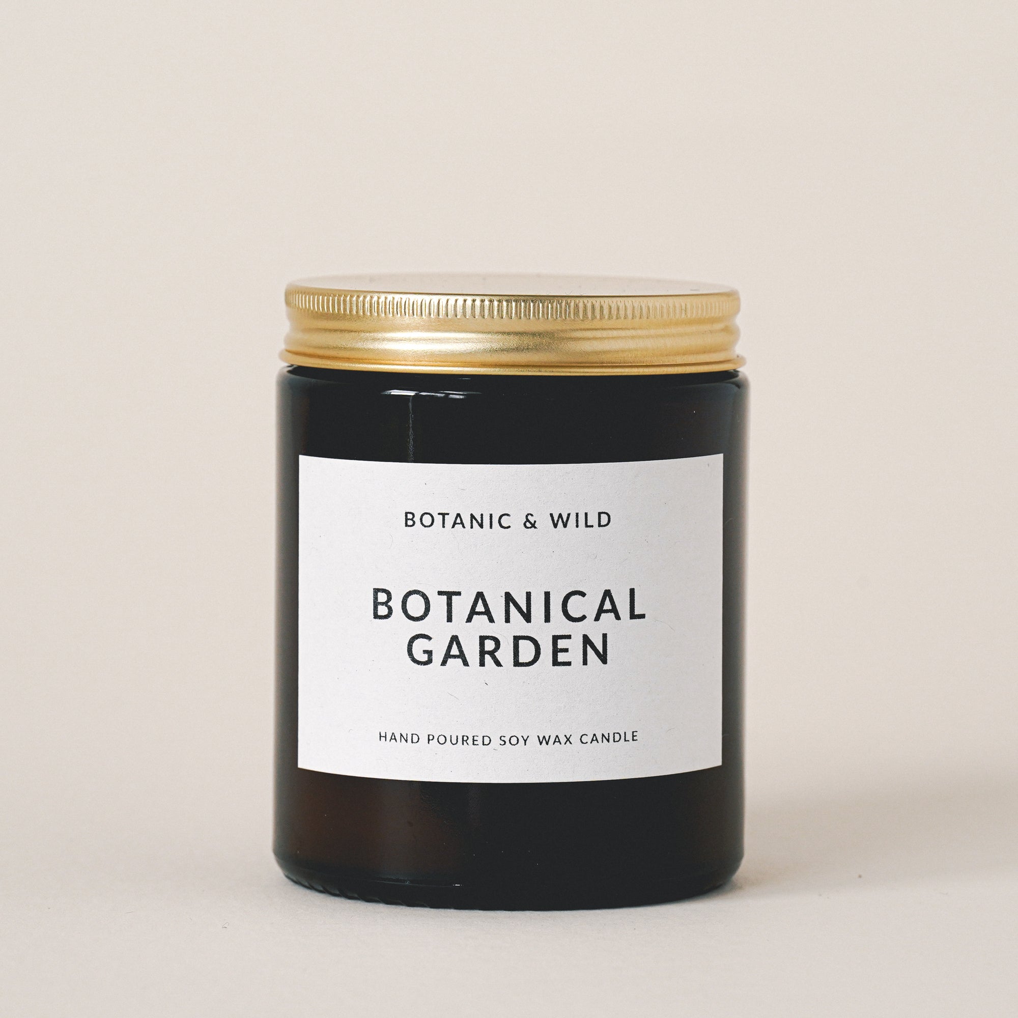 BOTANICAL GARDEN Scented Soy Candles (Old Label)