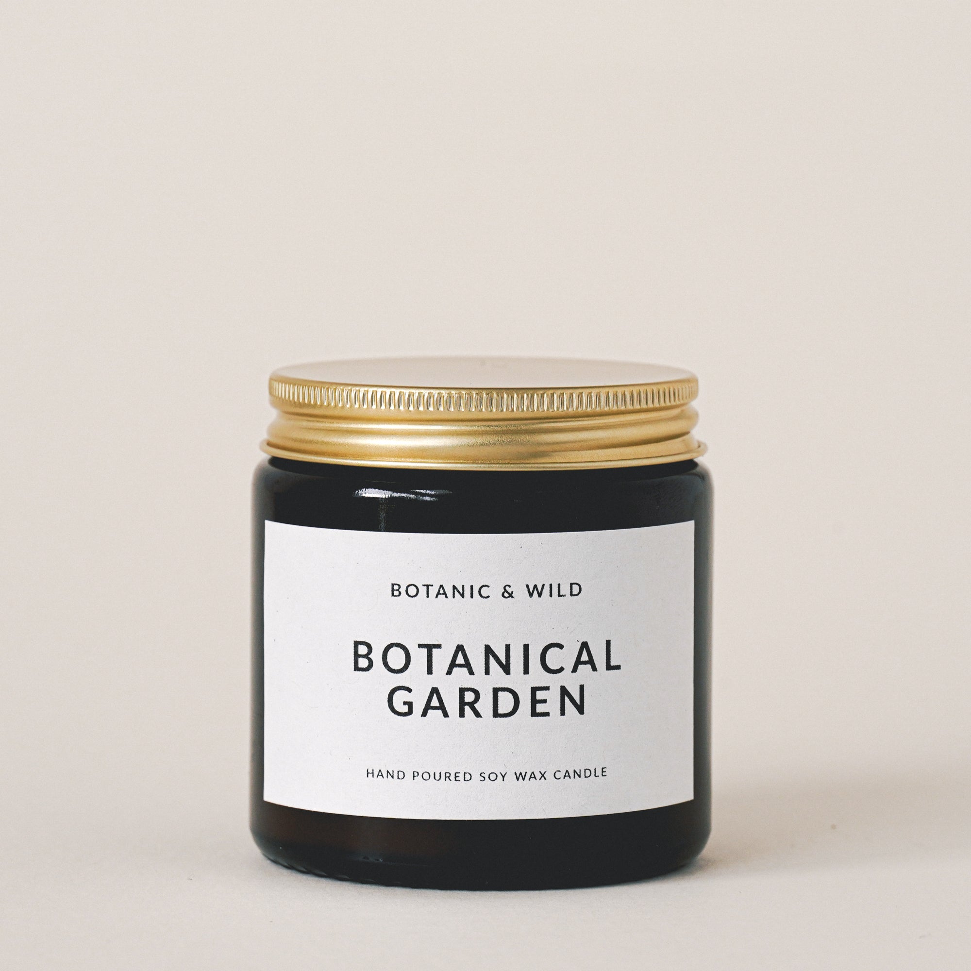 BOTANICAL GARDEN Scented Soy Candles (Old Label)