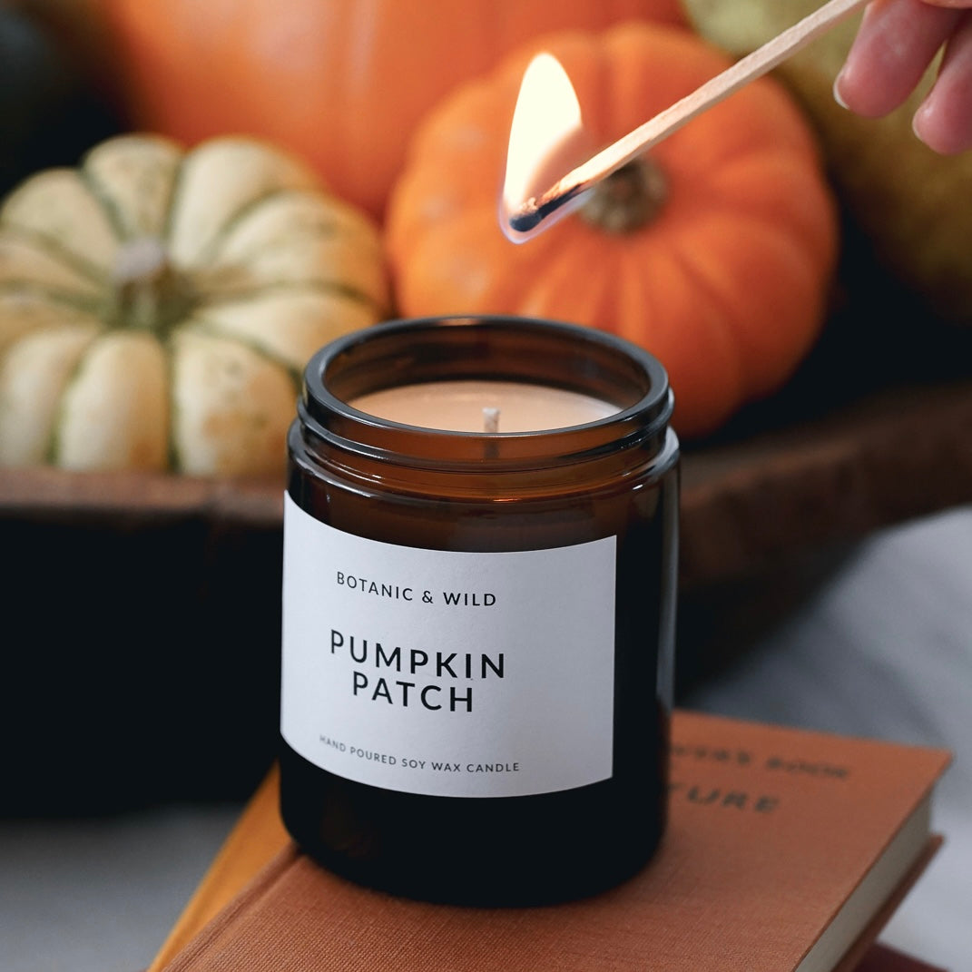 PUMPKIN PATCH Scented Soy Candles (Old label)