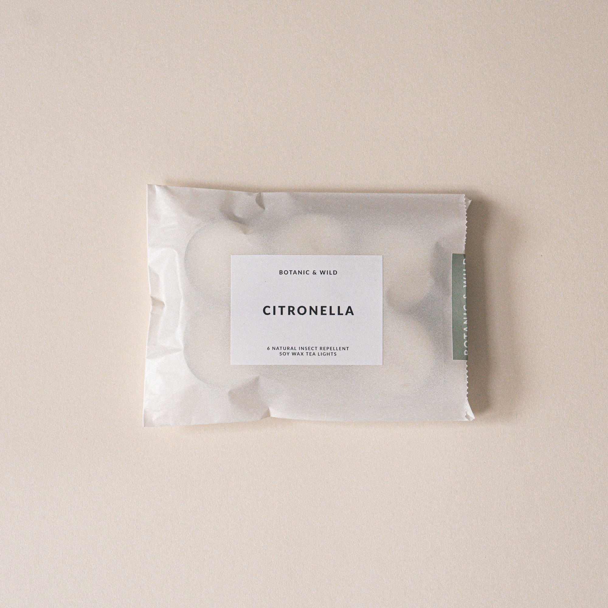 CITRONELLA Soy Wax Tea Lights