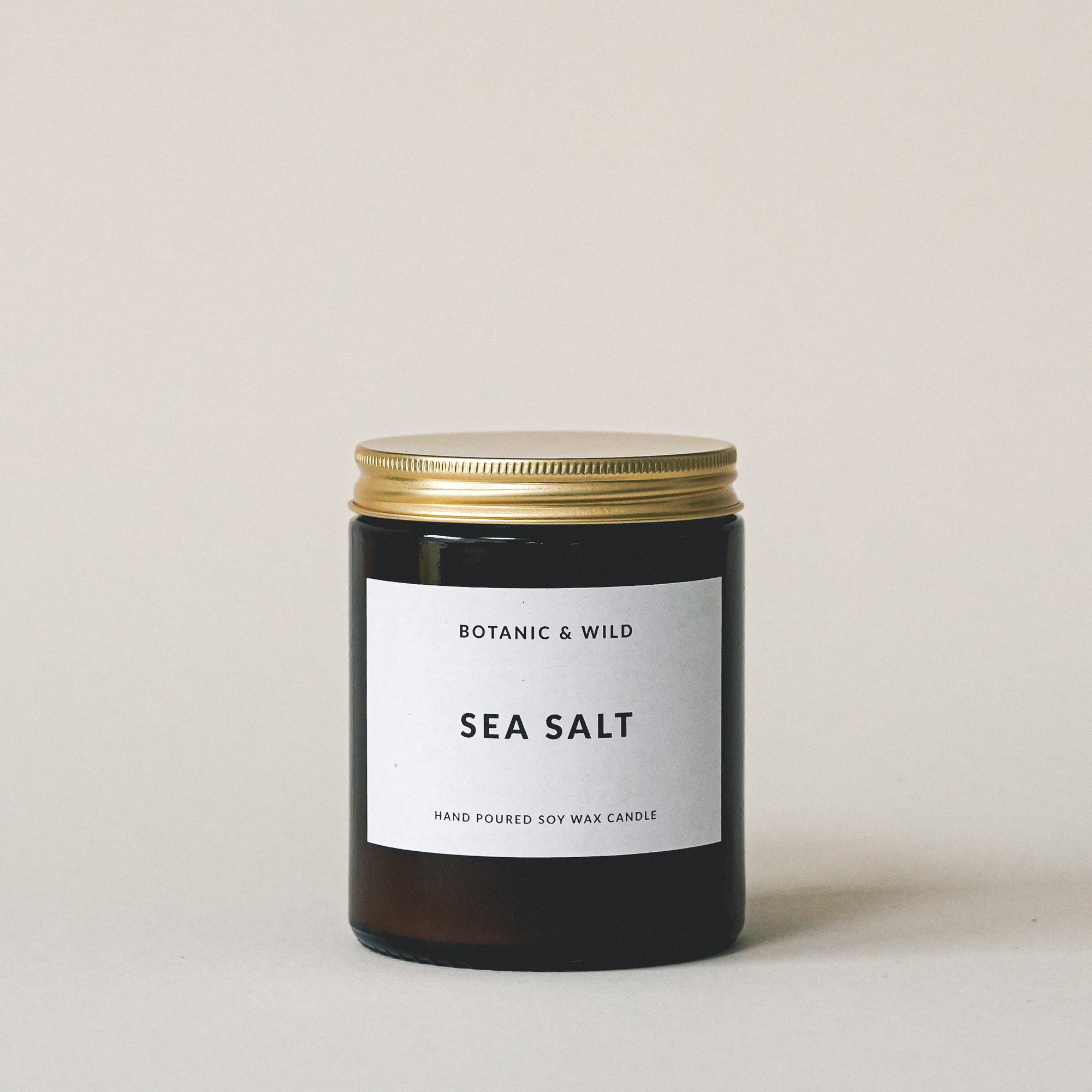 SEA SALT Scented Soy Candle