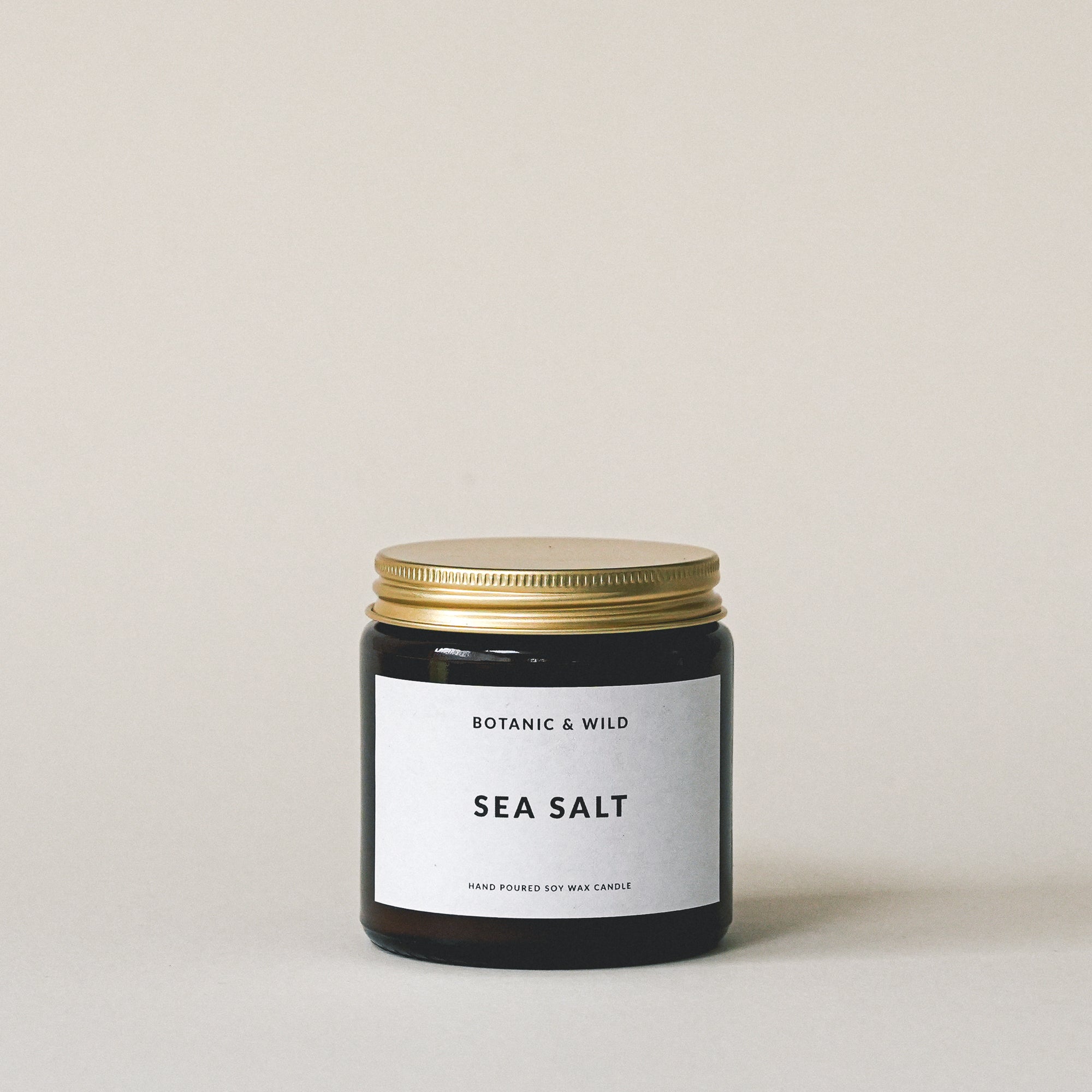 SEA SALT Scented Soy Candle