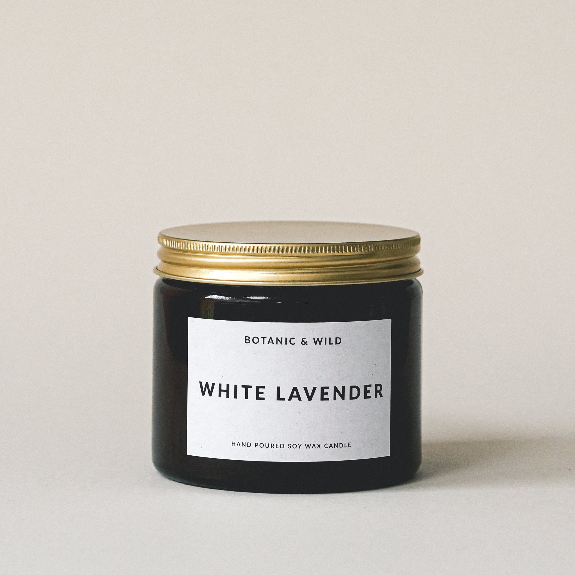 WHITE LAVENDER Scented Soy Candles