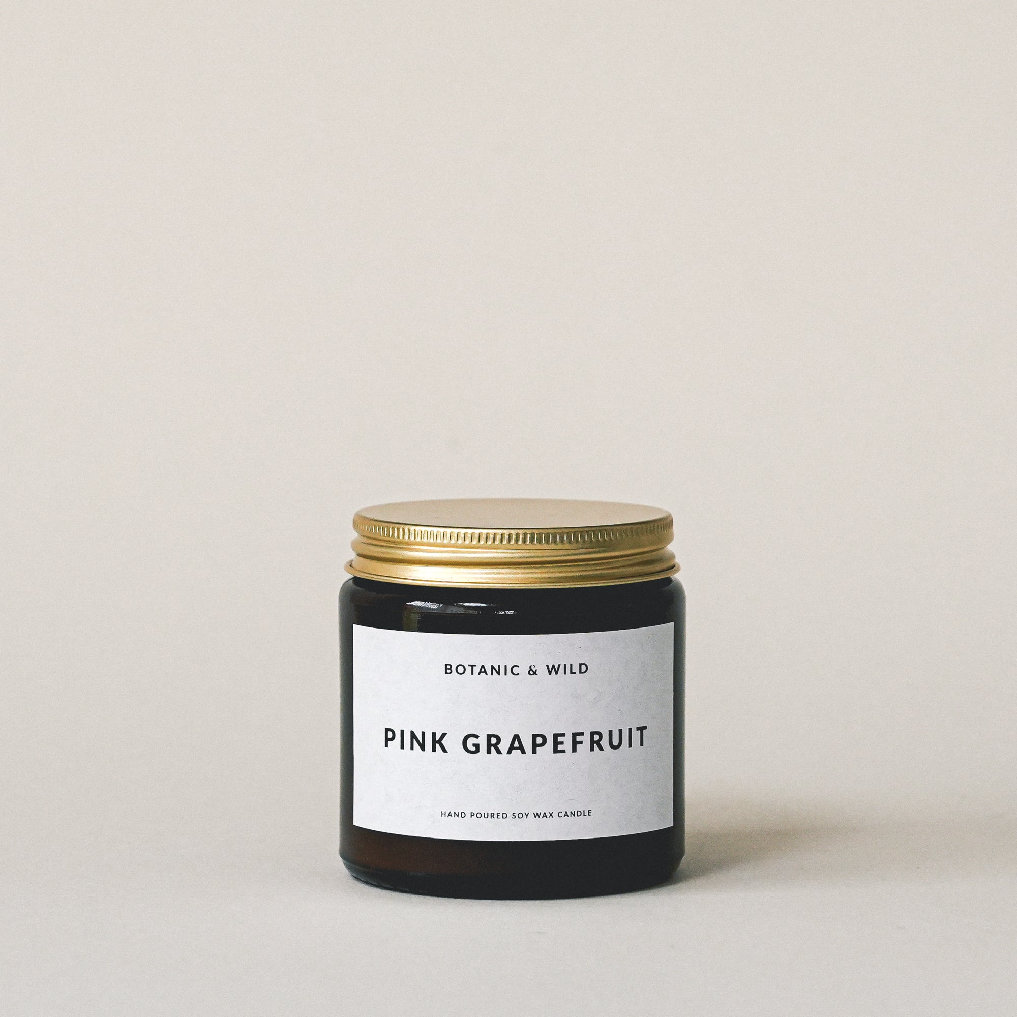 PINK GRAPEFRUIT Scented Soy Candle
