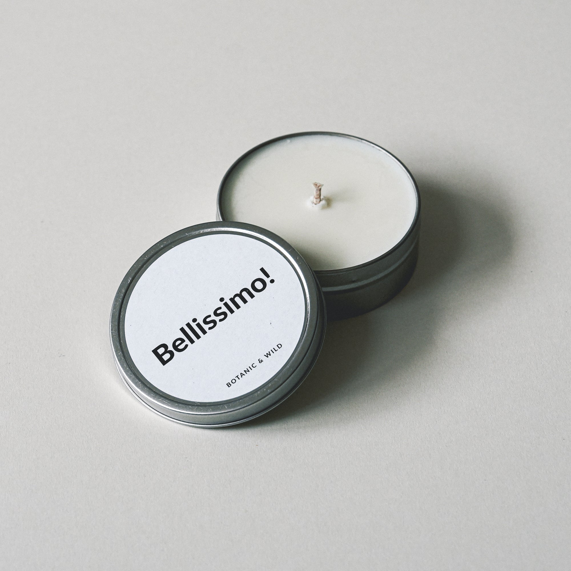 BELLISSIMO! Message Candle