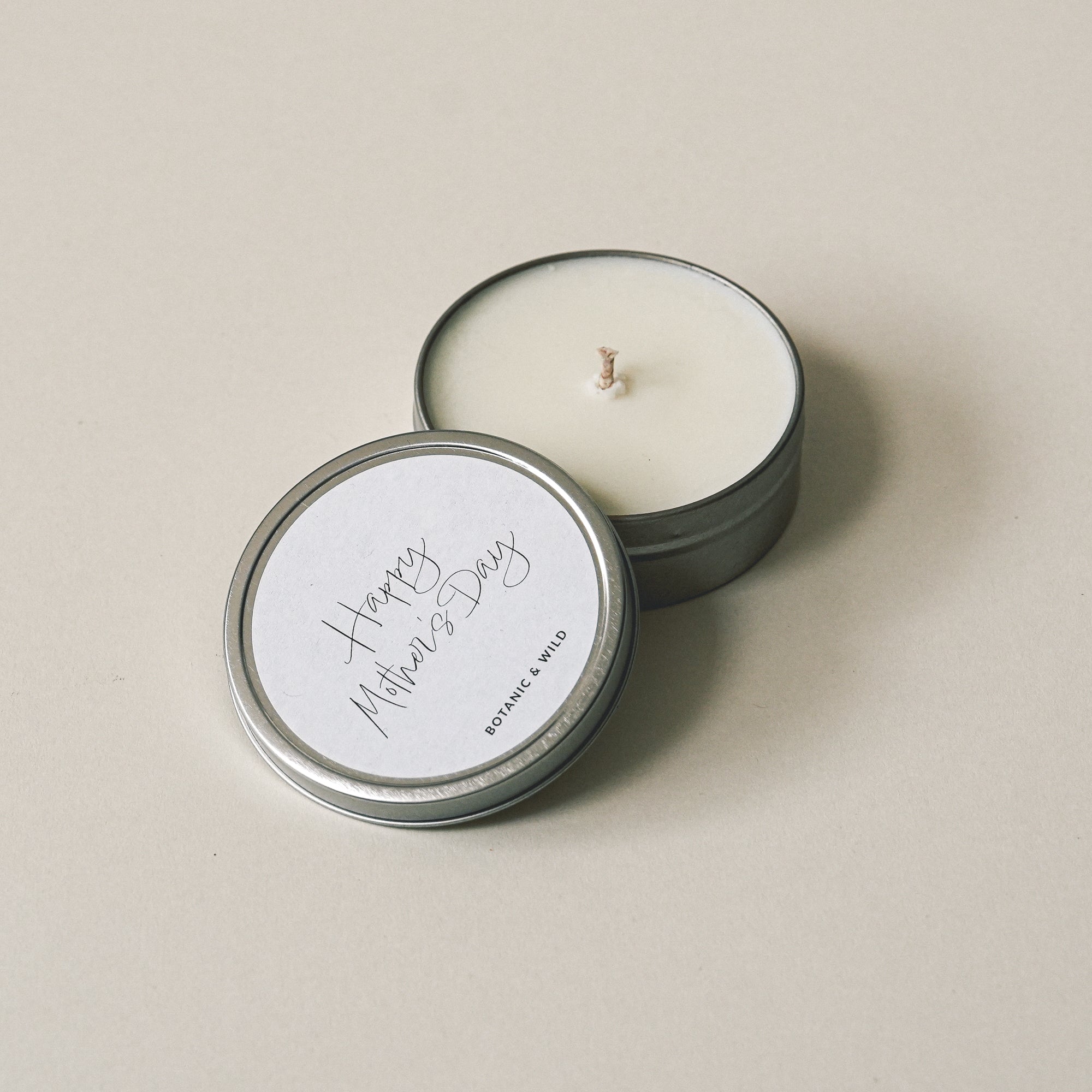 HAPPY MOTHER'S DAY Message Candle
