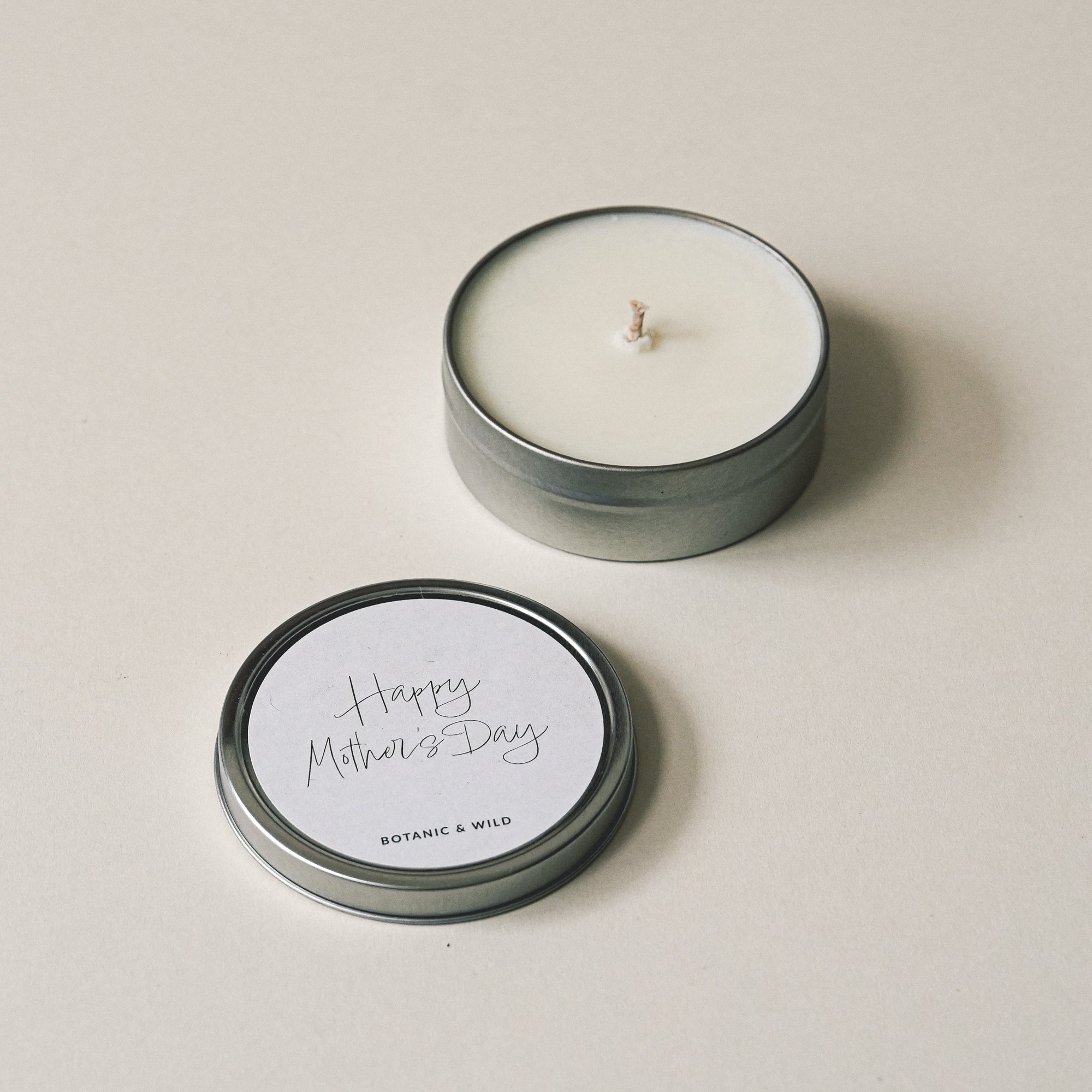 HAPPY MOTHER'S DAY Message Candle