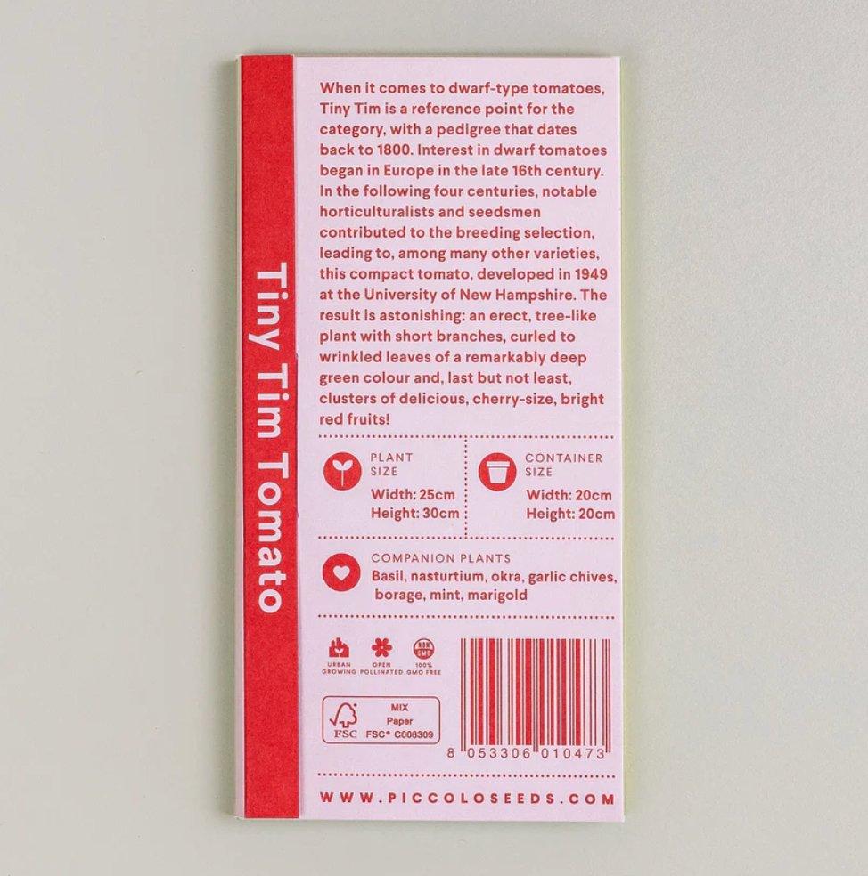 Tiny Tim Tomato Seeds - Botanic & Wild