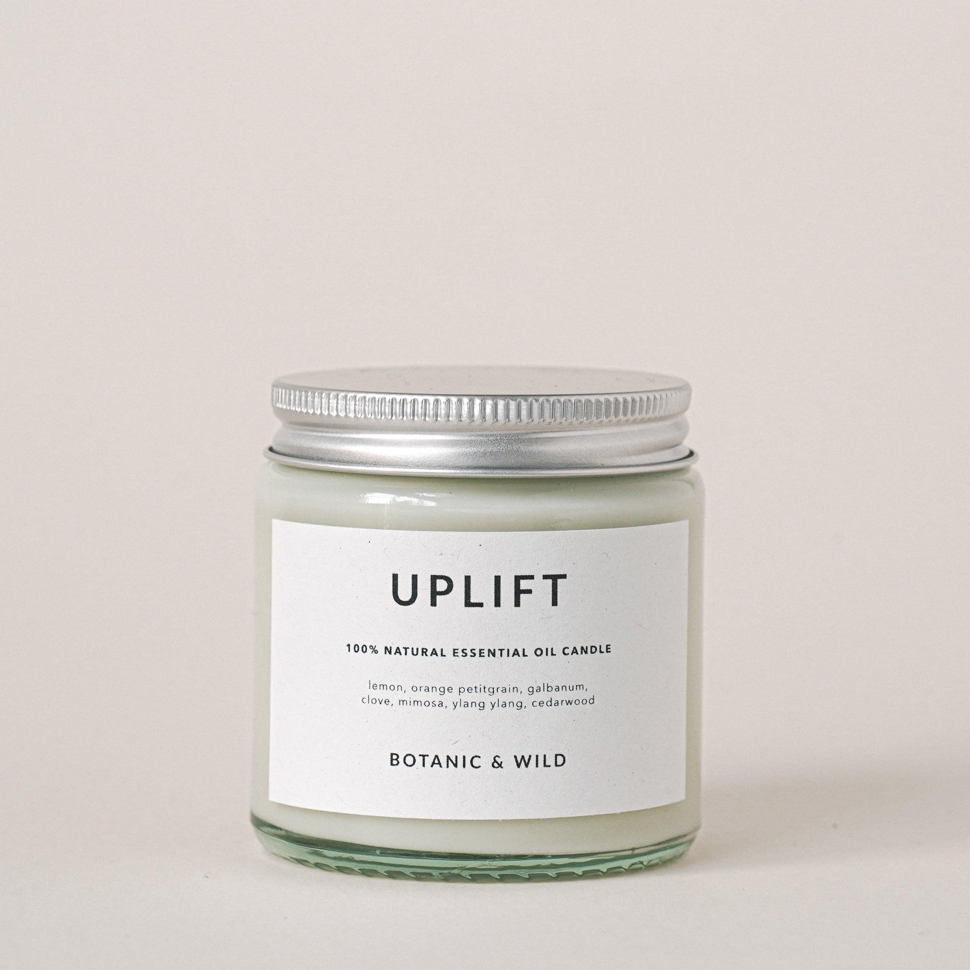 UPLIFT Essential Oil Soy Candles - Botanic & Wild