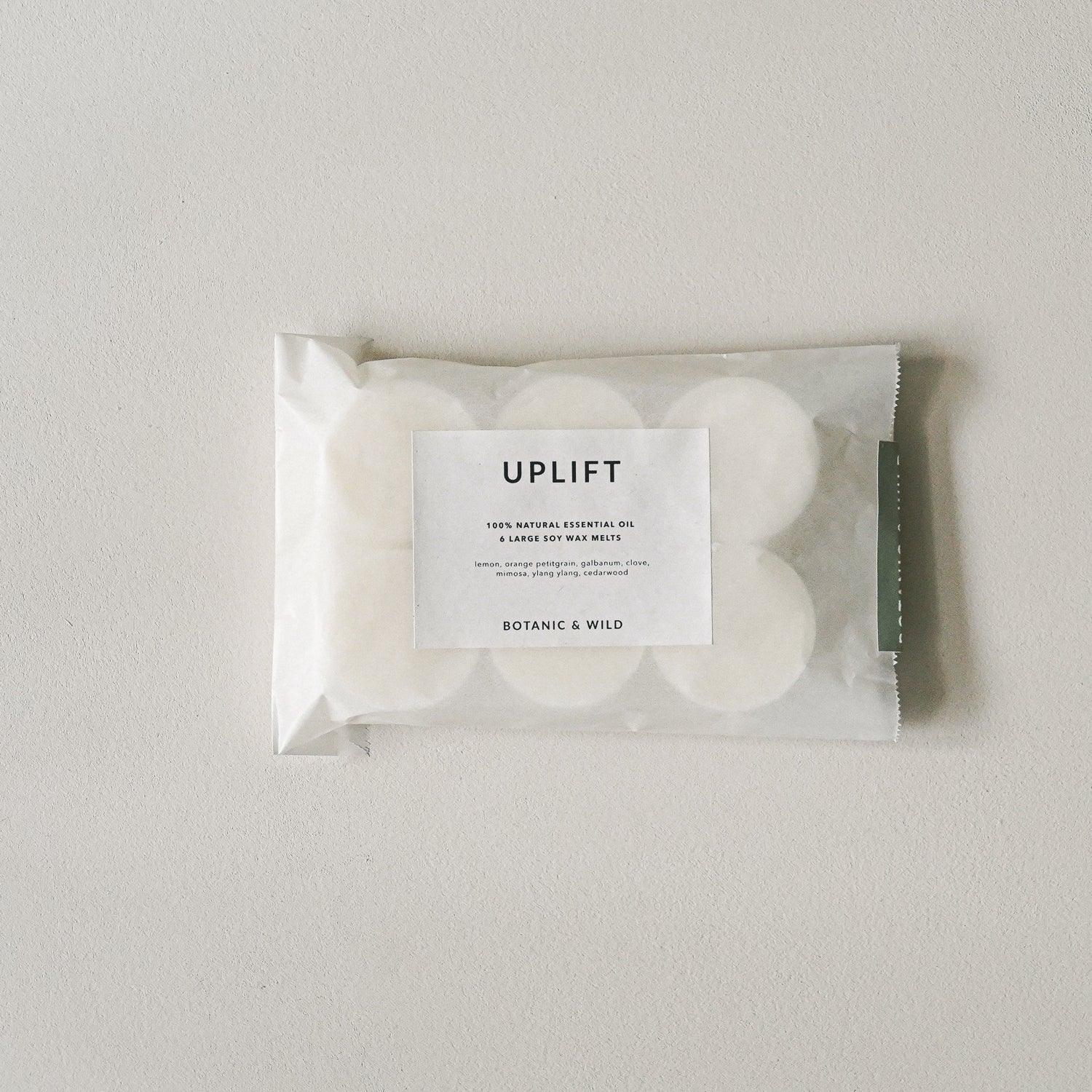 UPLIFT Essential Oil Soy Wax Melts - Botanic & Wild