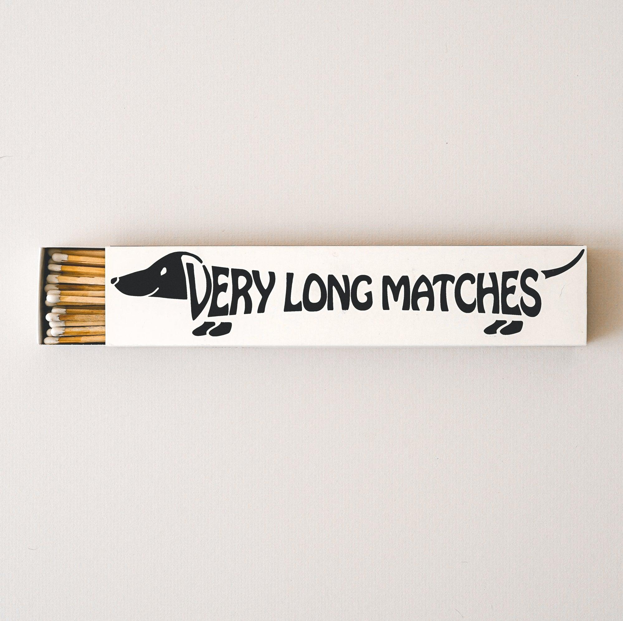 VERY LONG DACHSHUND Luxury Matches - Botanic & Wild
