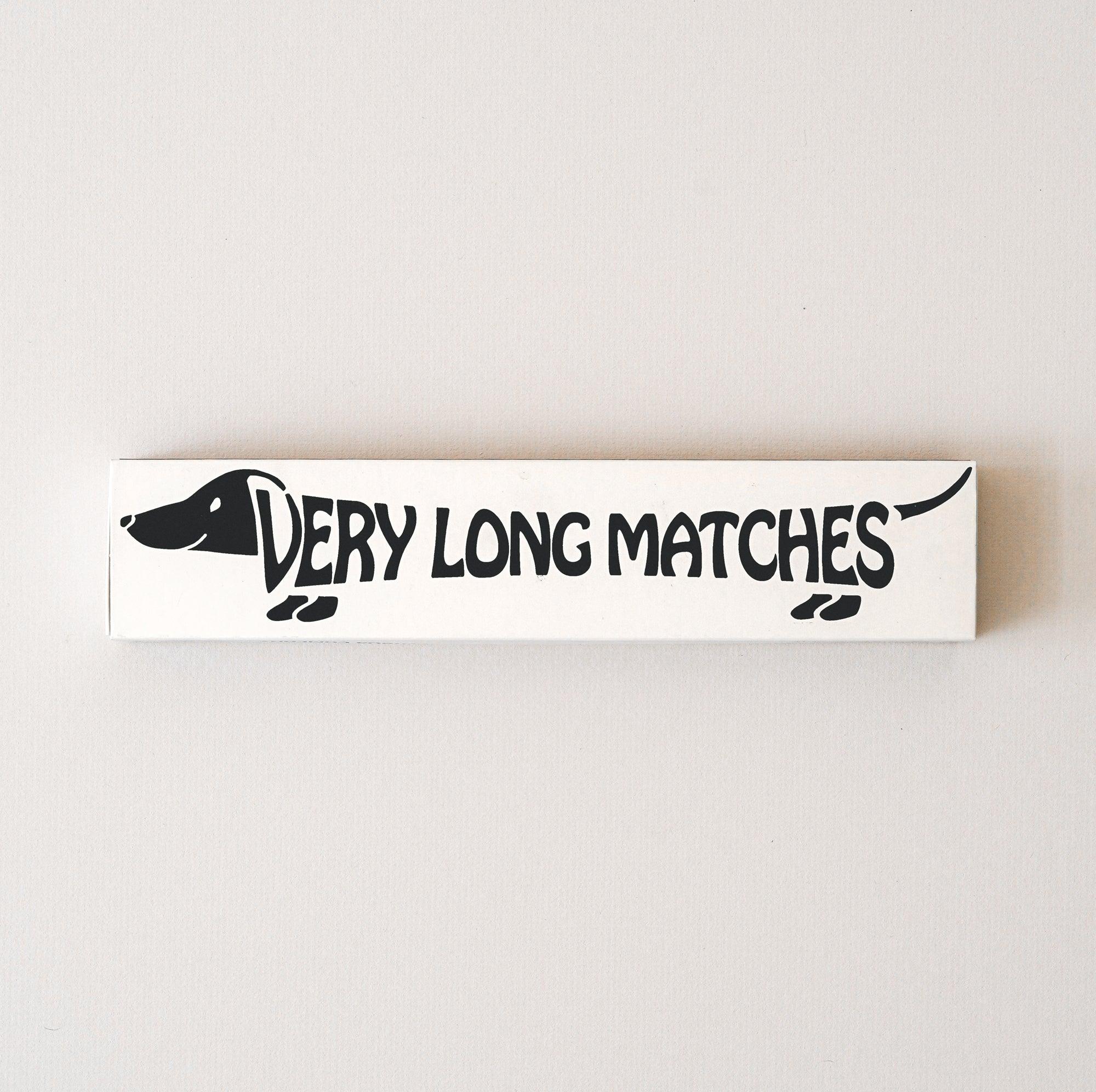 VERY LONG DACHSHUND Luxury Matches - Botanic & Wild