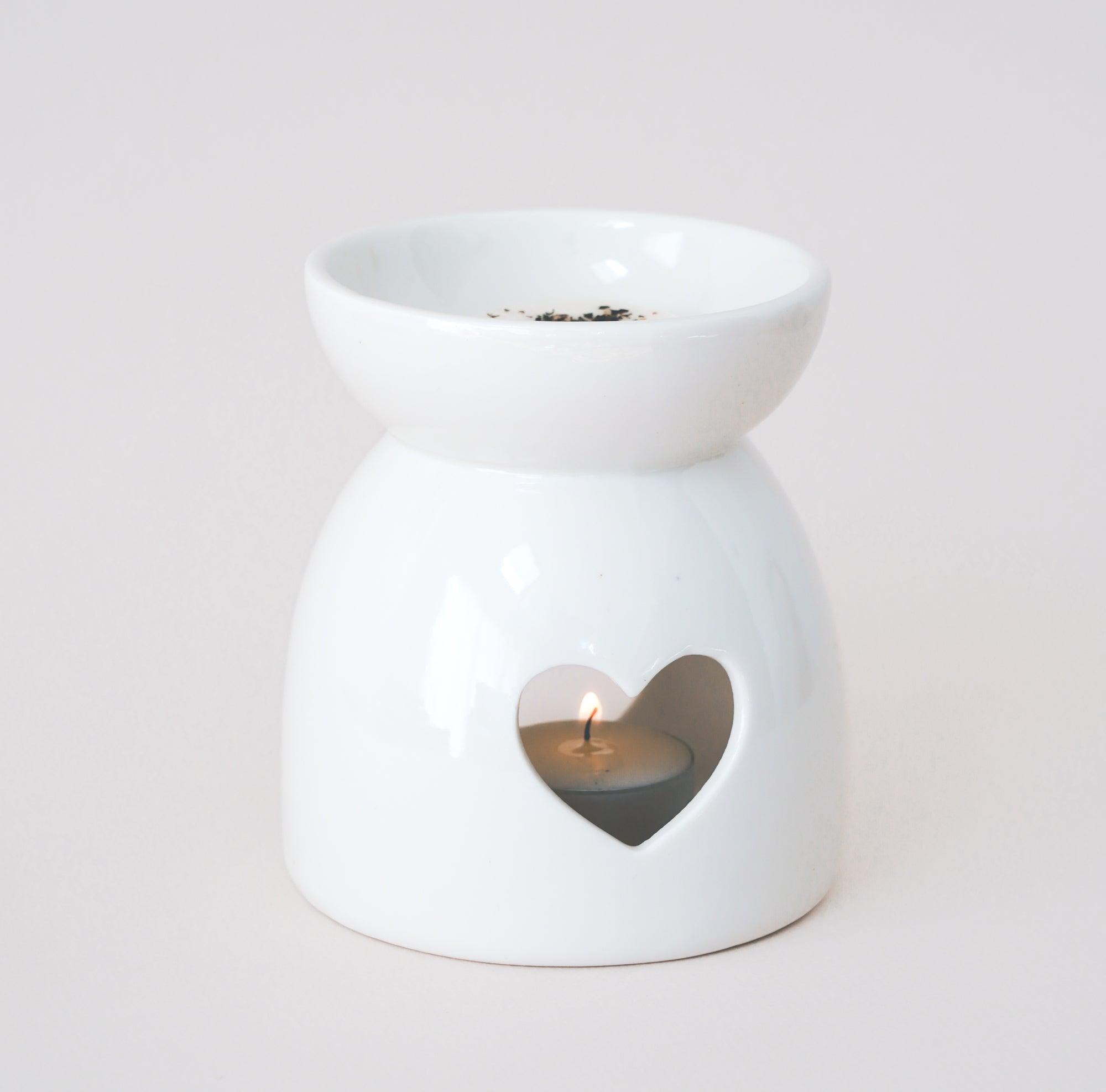 Wax / Oil Burner - Heart - Botanic & Wild