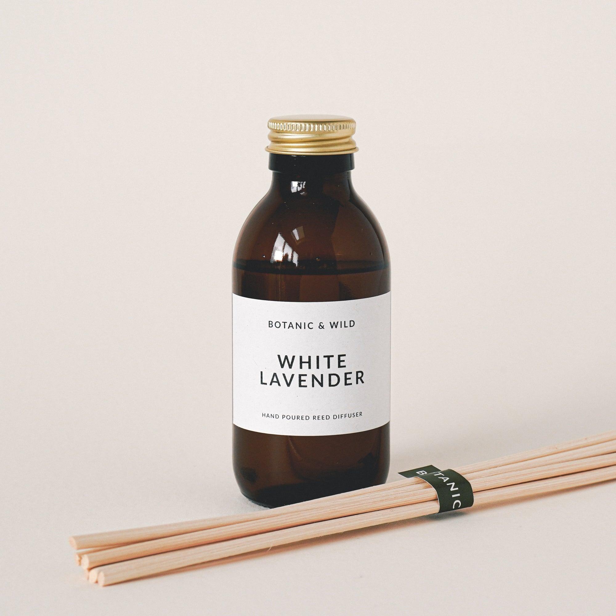 WHITE LAVENDER Reed Diffuser - Botanic & Wild