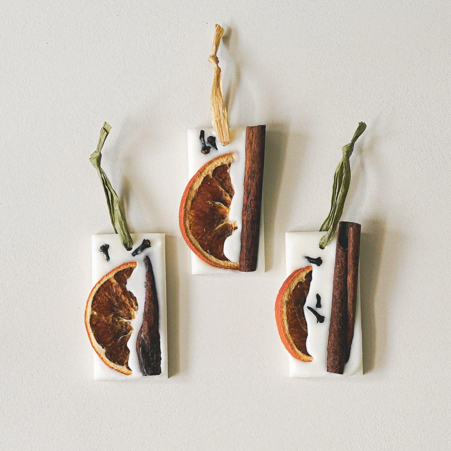 WINTER Hanging Botanical Wax Sachets - Botanic & Wild