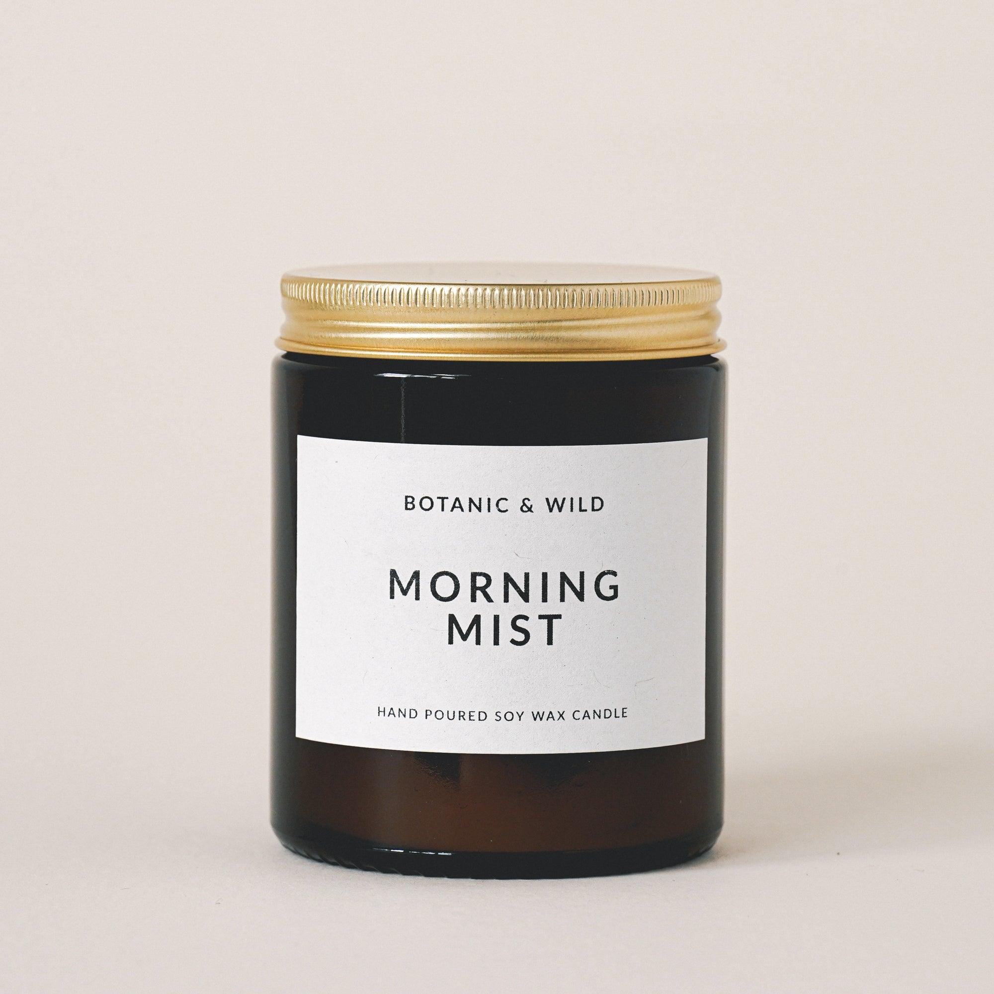 MORNING MIST Scented Soy Candles - Botanic & Wild