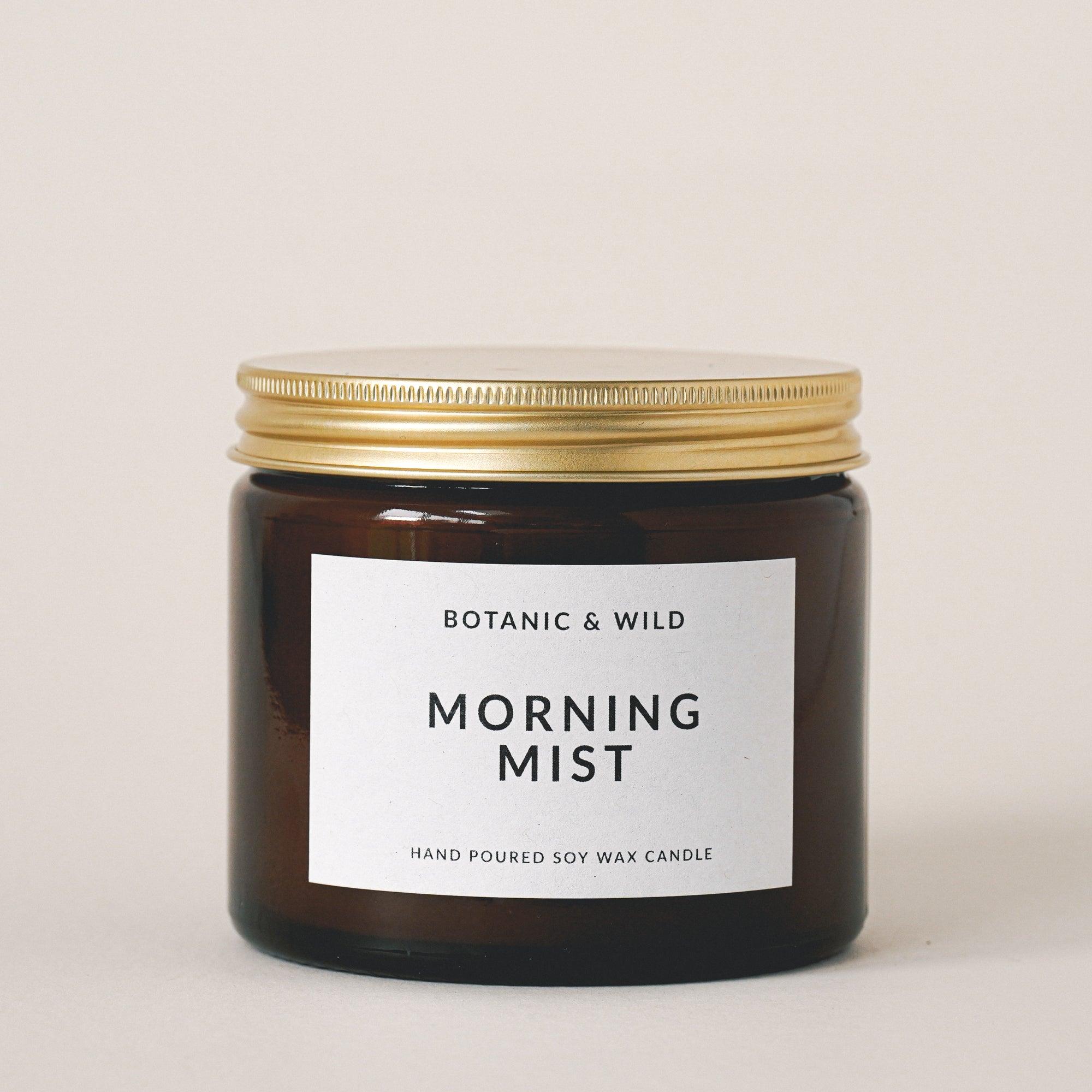 MORNING MIST Scented Soy Candles - Botanic & Wild