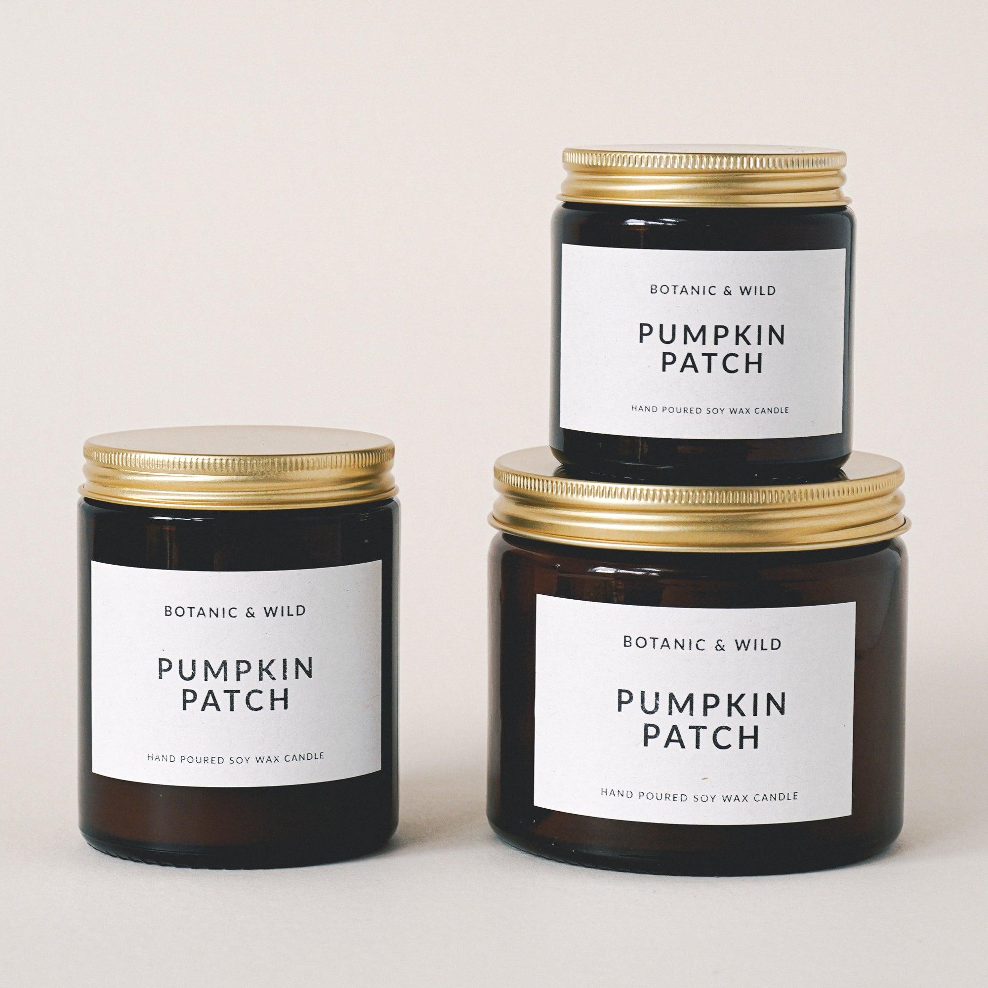 PUMPKIN PATCH Scented Soy Candles - Botanic & Wild