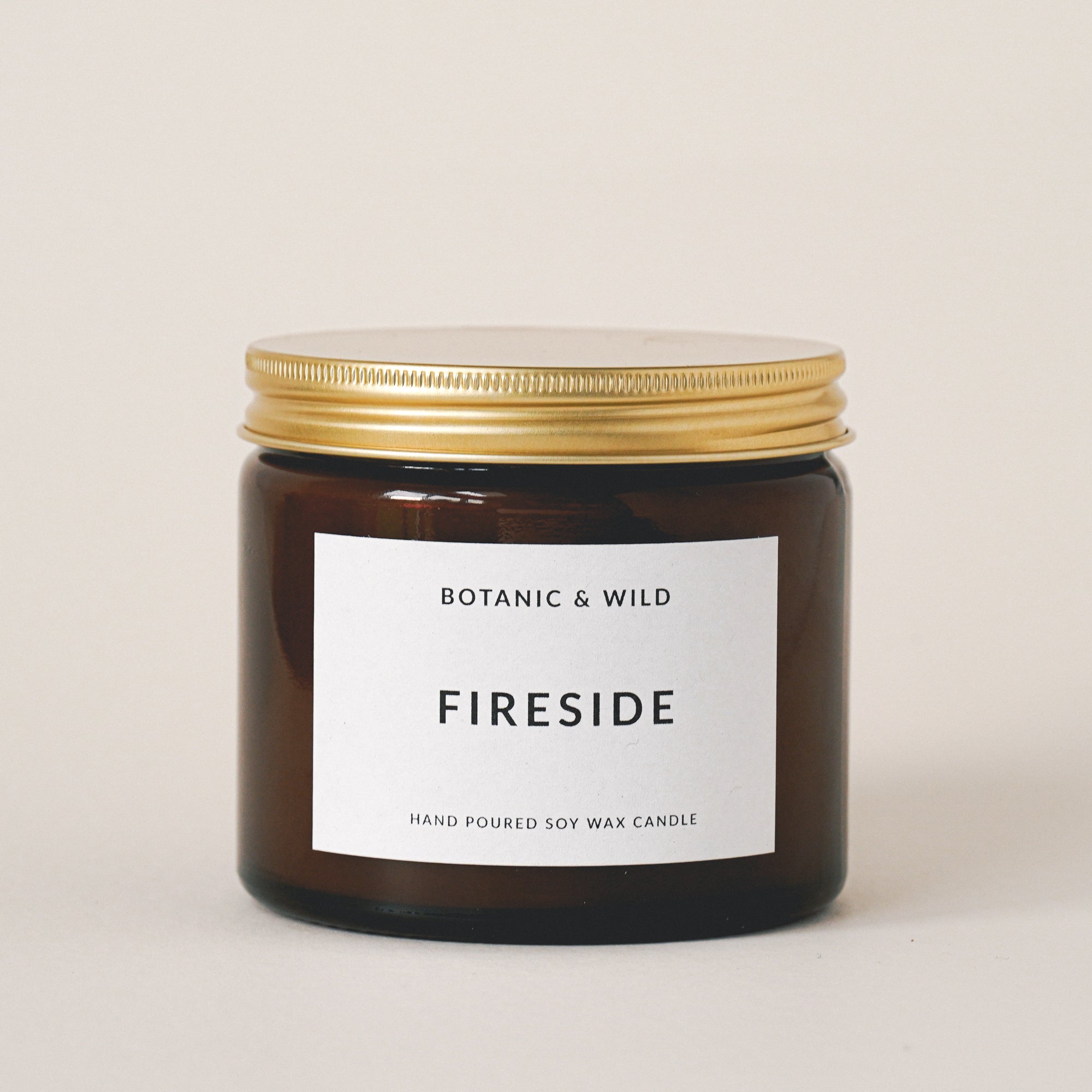 FIRESIDE Scented Soy Candles (Old label)