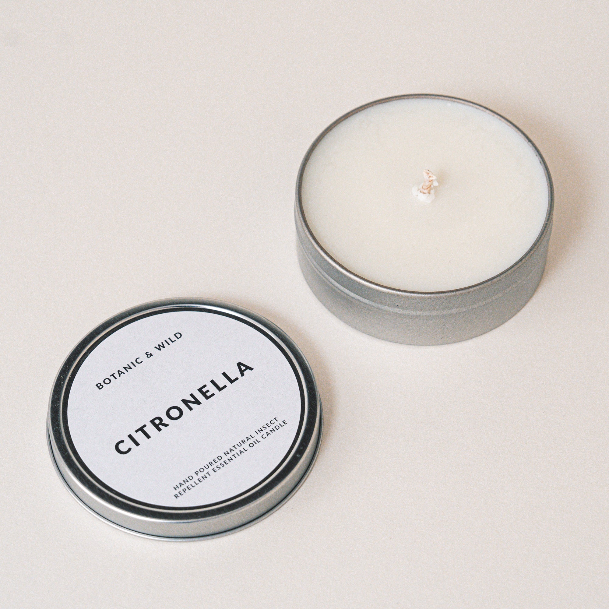 CITRONELLA Natural Insect Repellent Essential Oil Candles