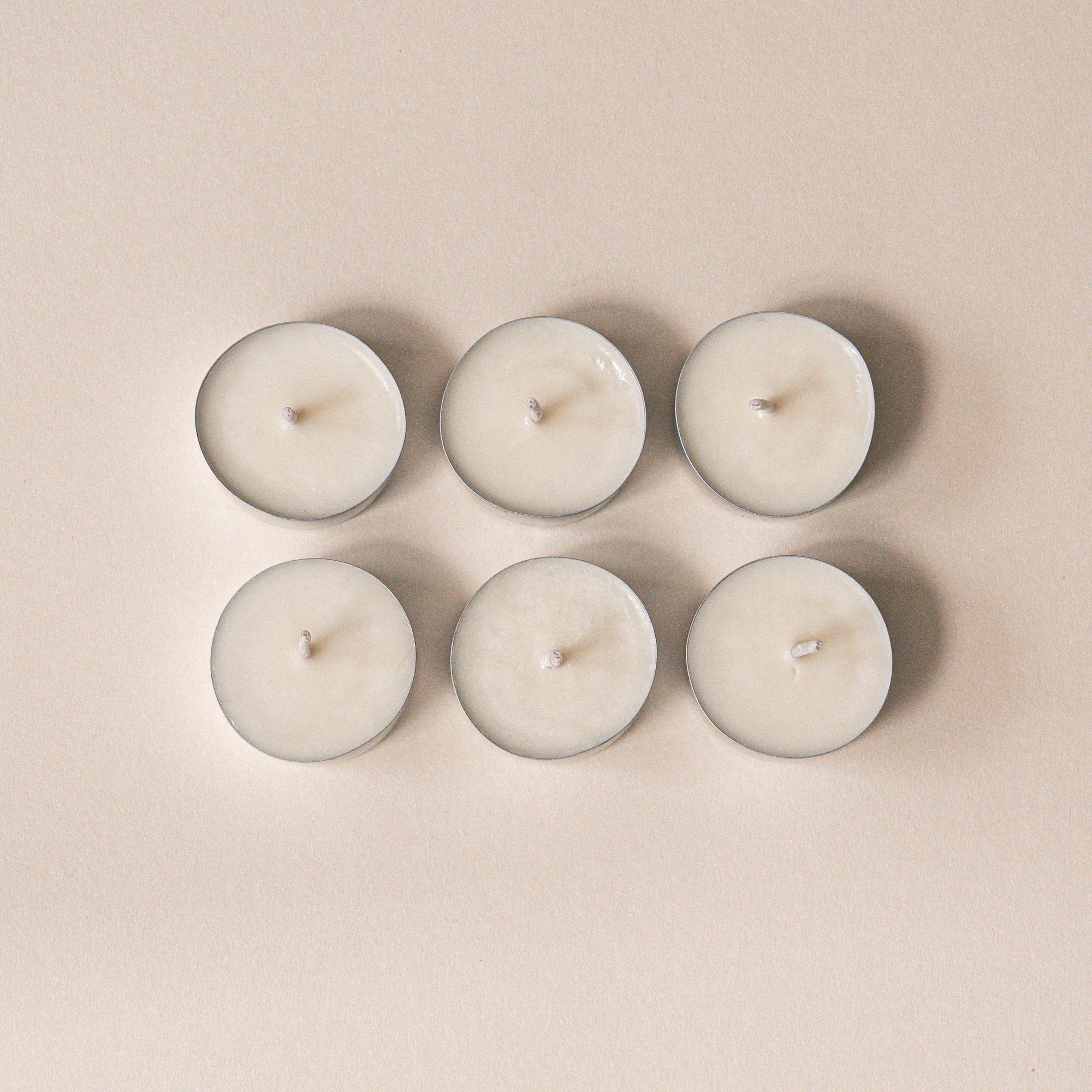 UNSCENTED Soy Wax Tea Lights