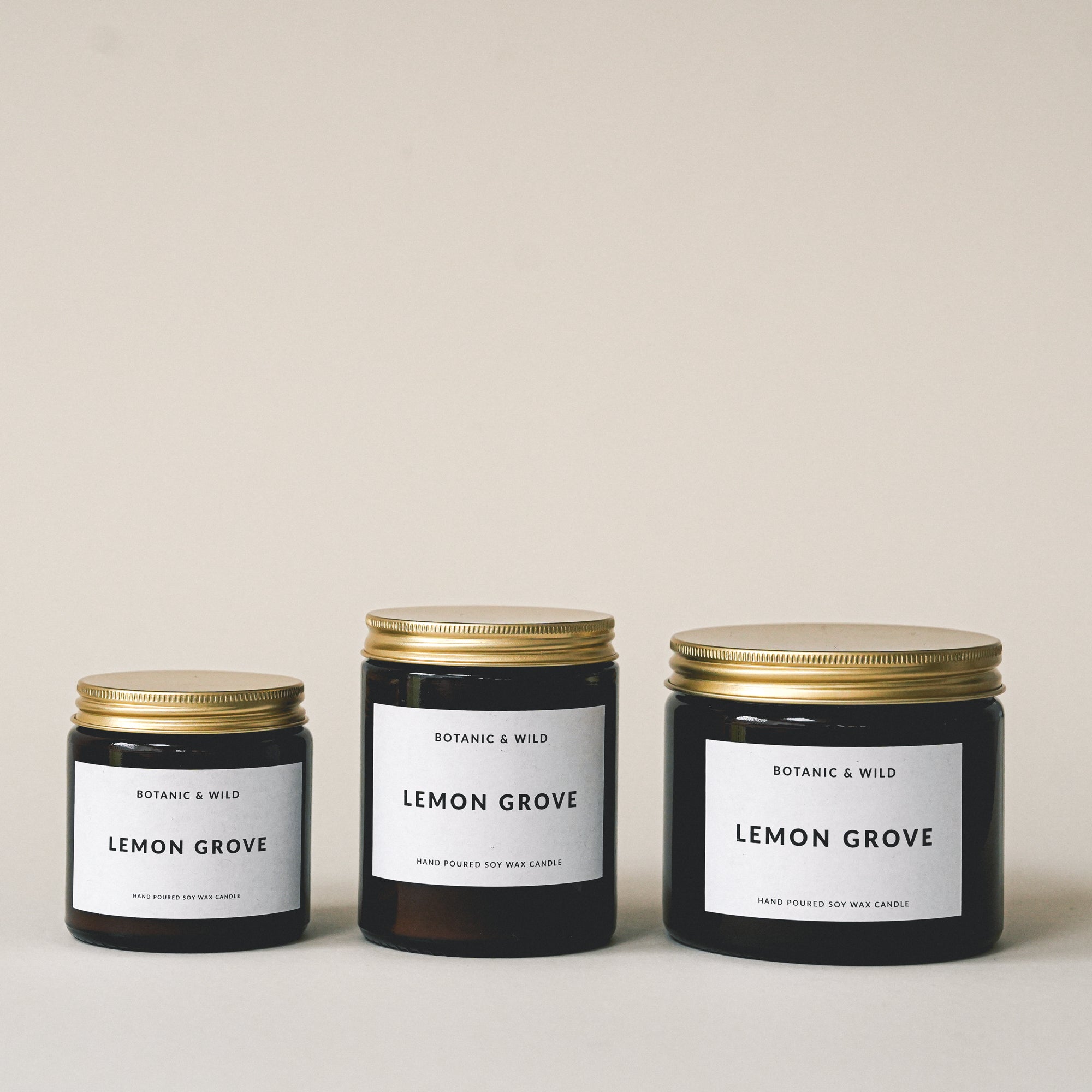 LEMON GROVE Scented Soy Candle