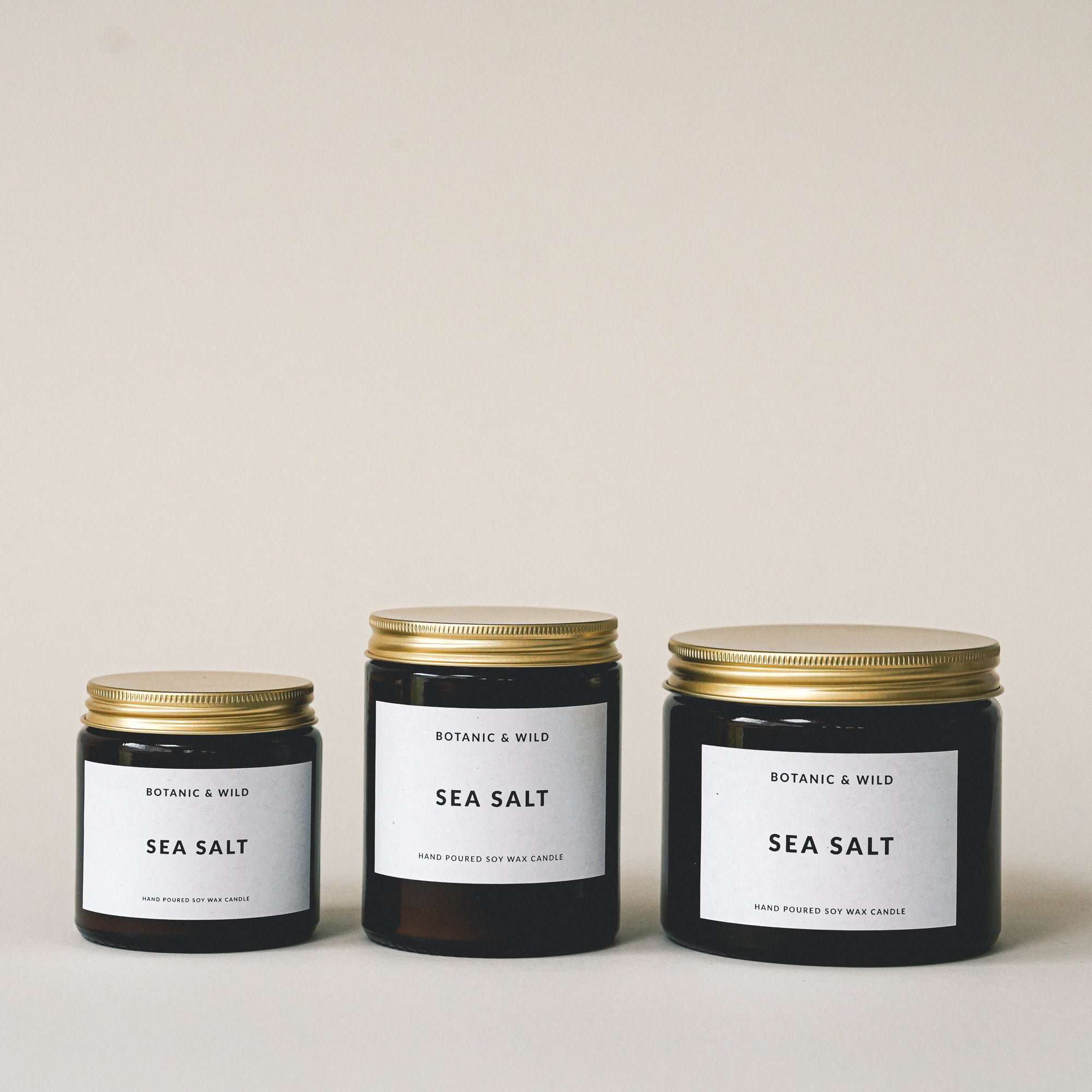 SEA SALT Scented Soy Candle