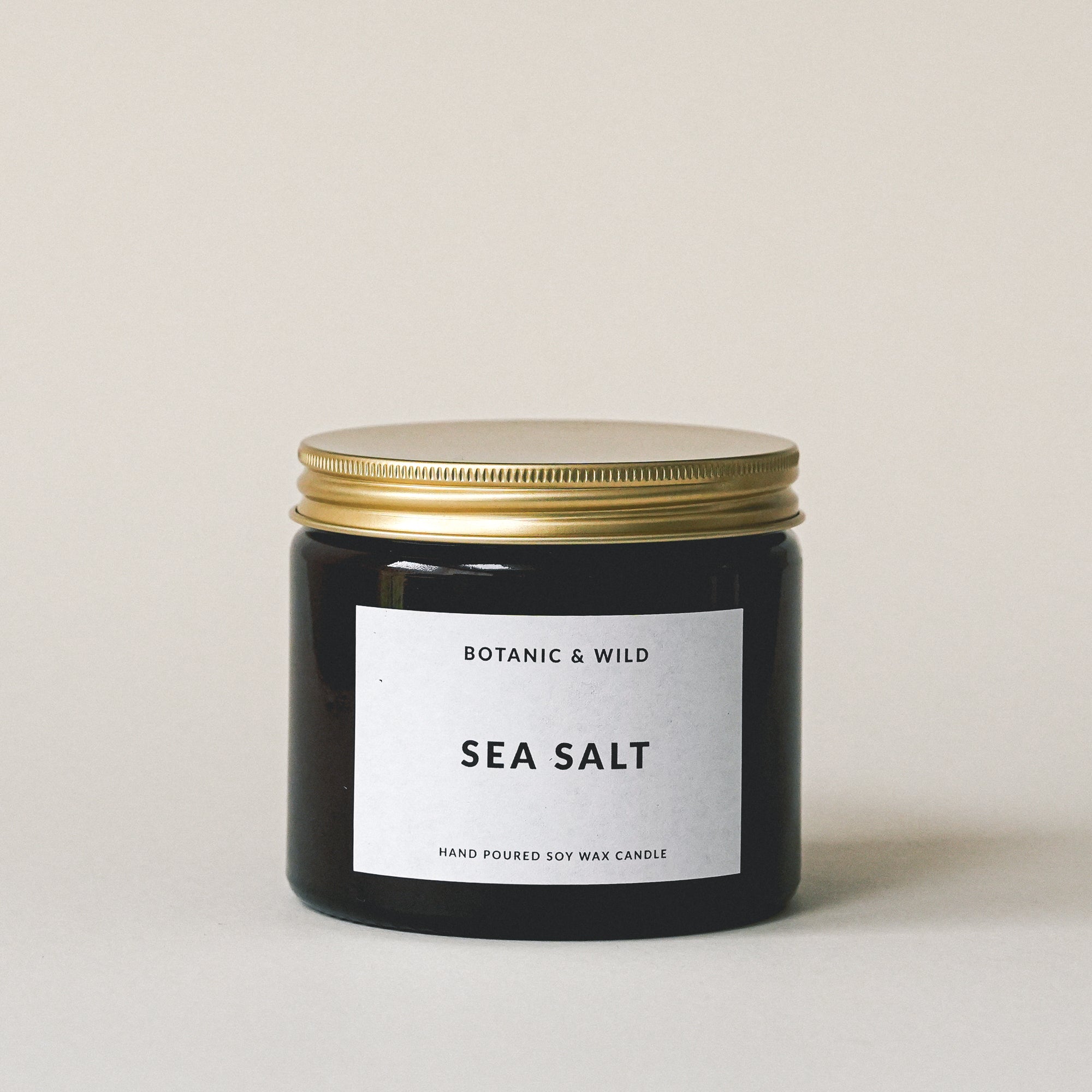 SEA SALT Scented Soy Candle
