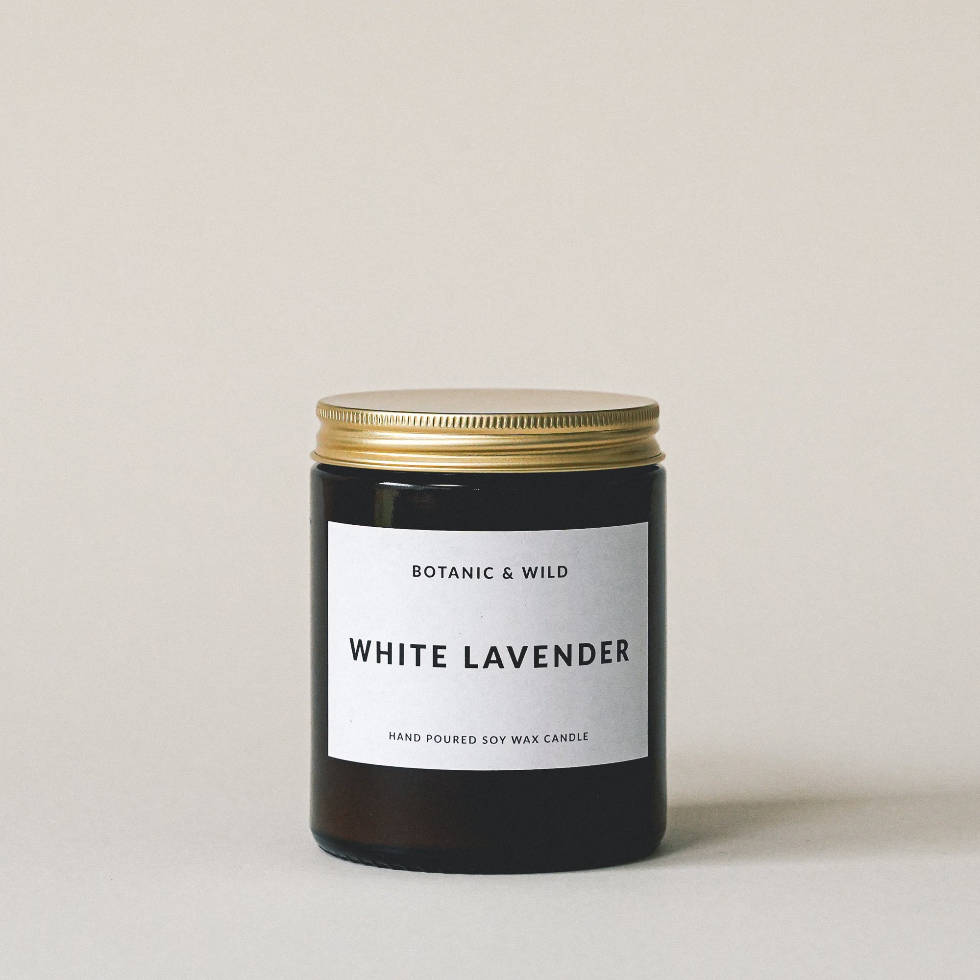 WHITE LAVENDER Scented Soy Candles