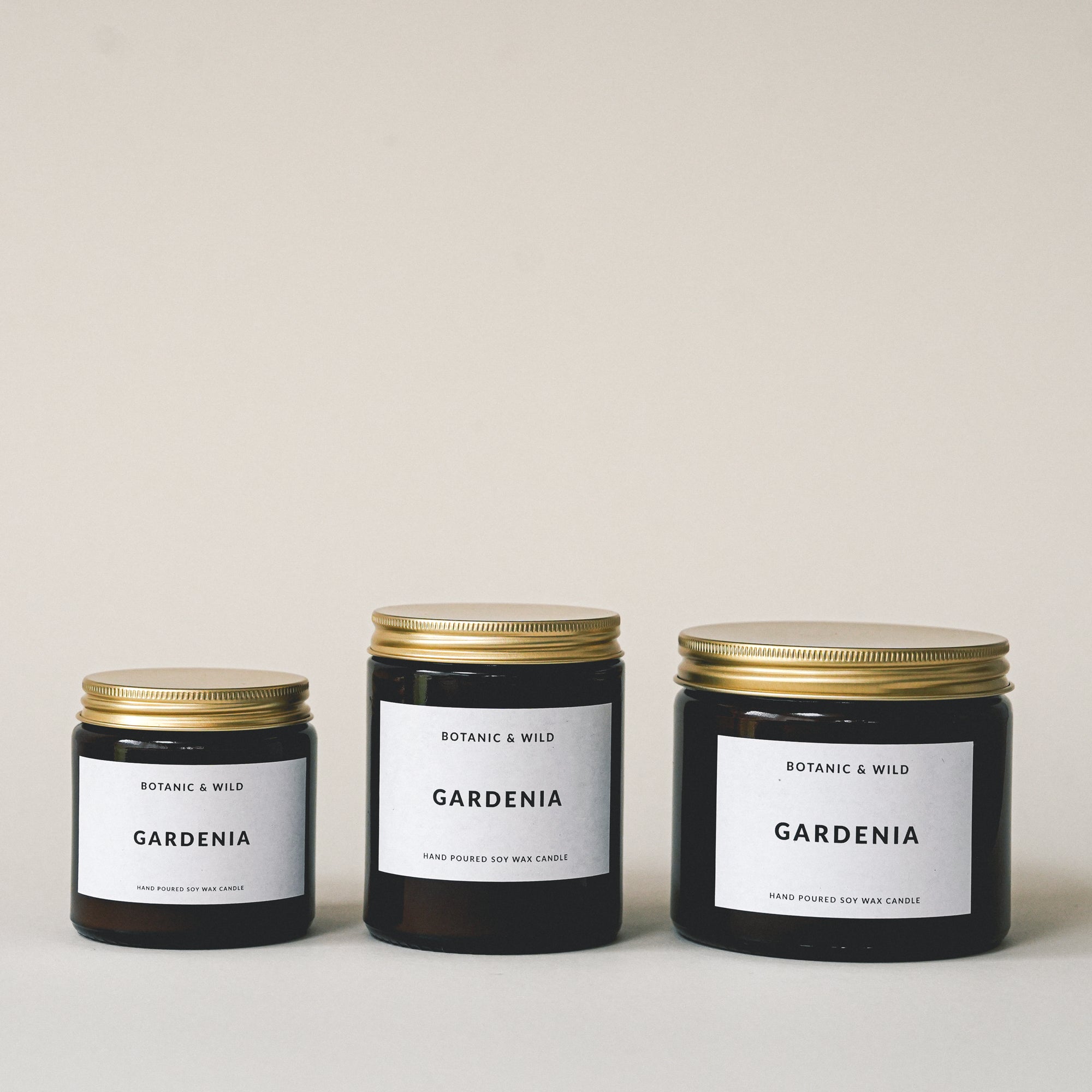 GARDENIA Scented Soy Candles