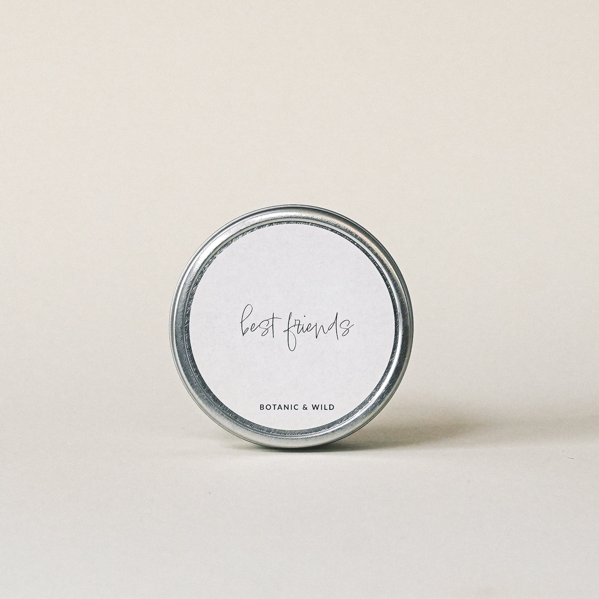 BEST FRIENDS Message Candle