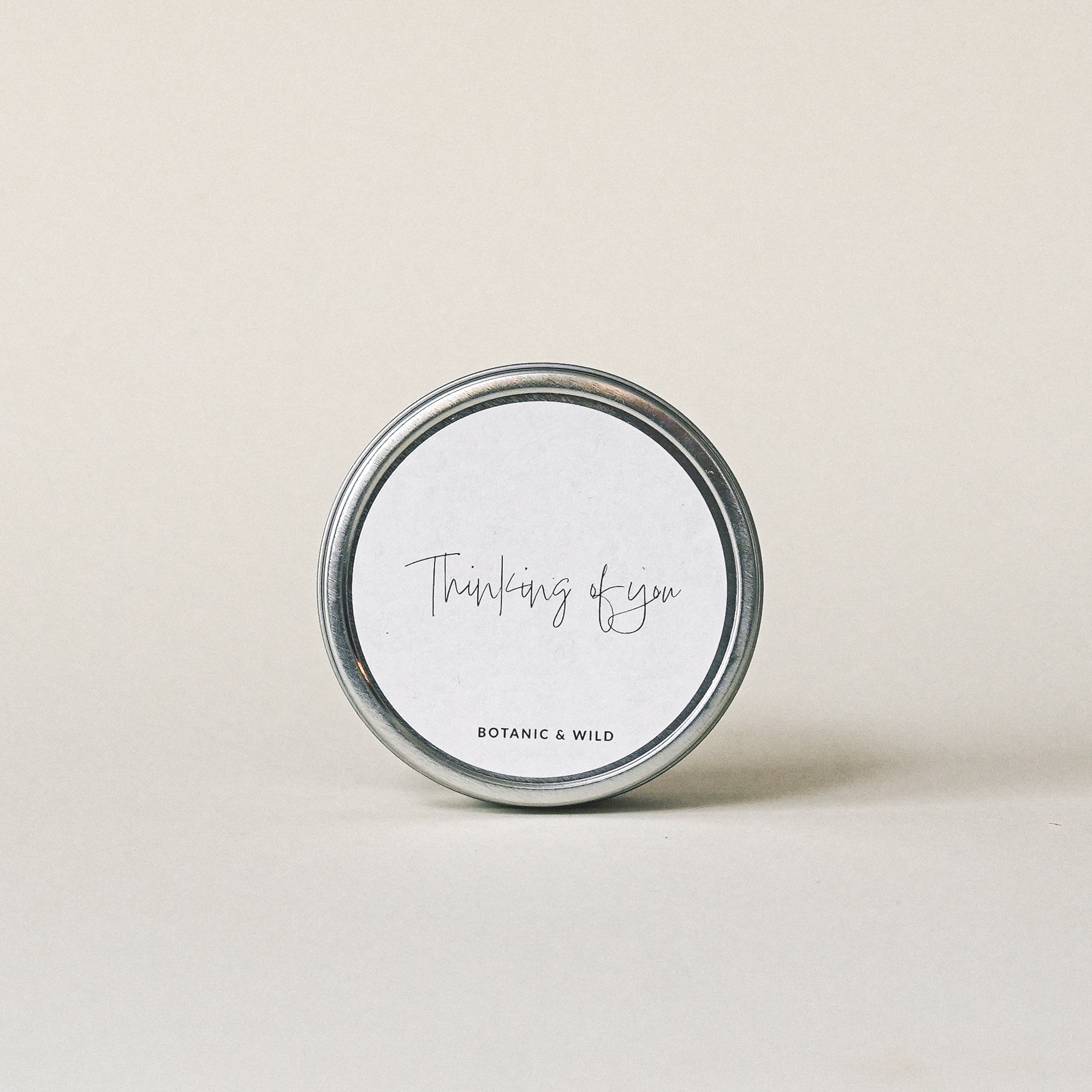 THINKING OF YOU Message Candle