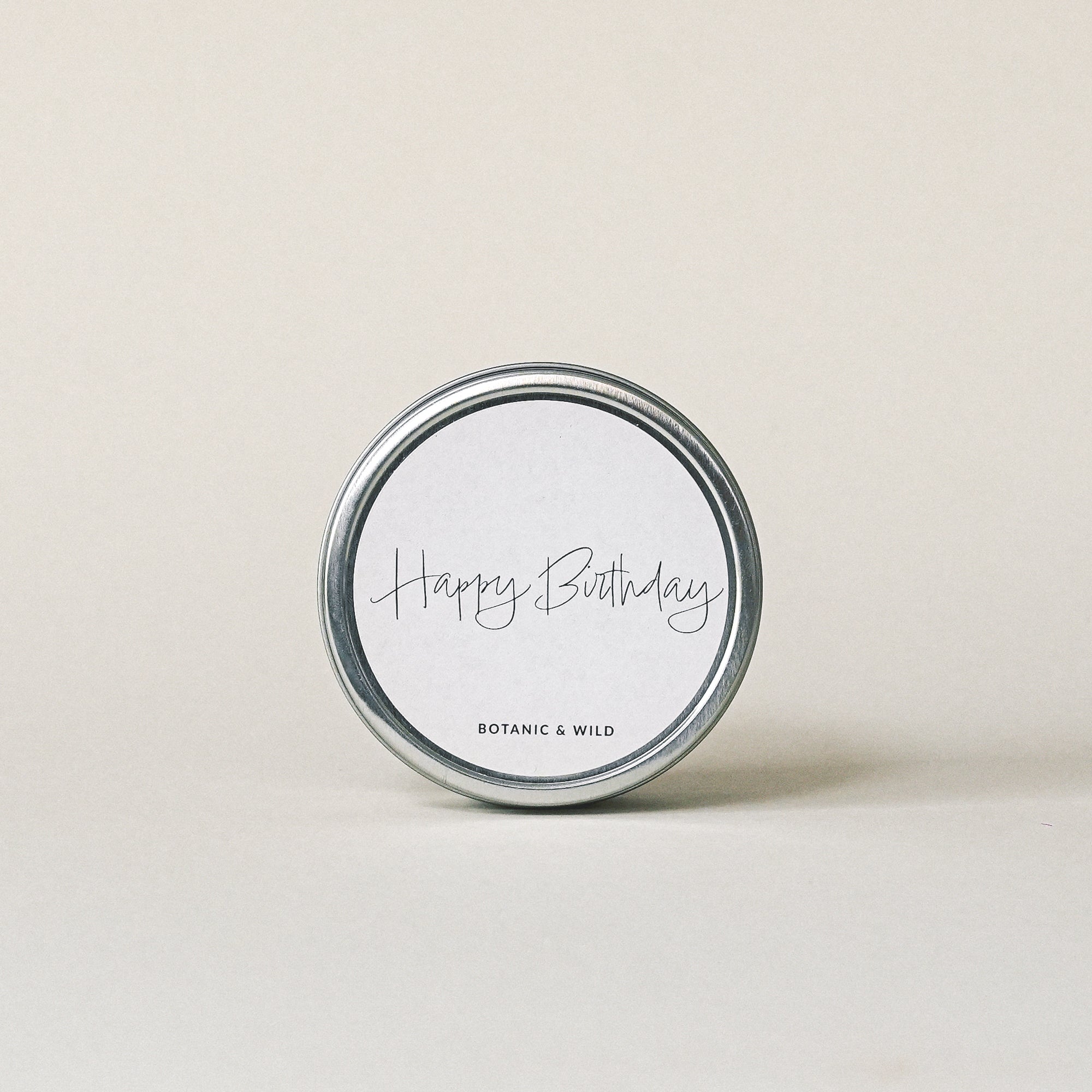 HAPPY BIRTHDAY Message Candle