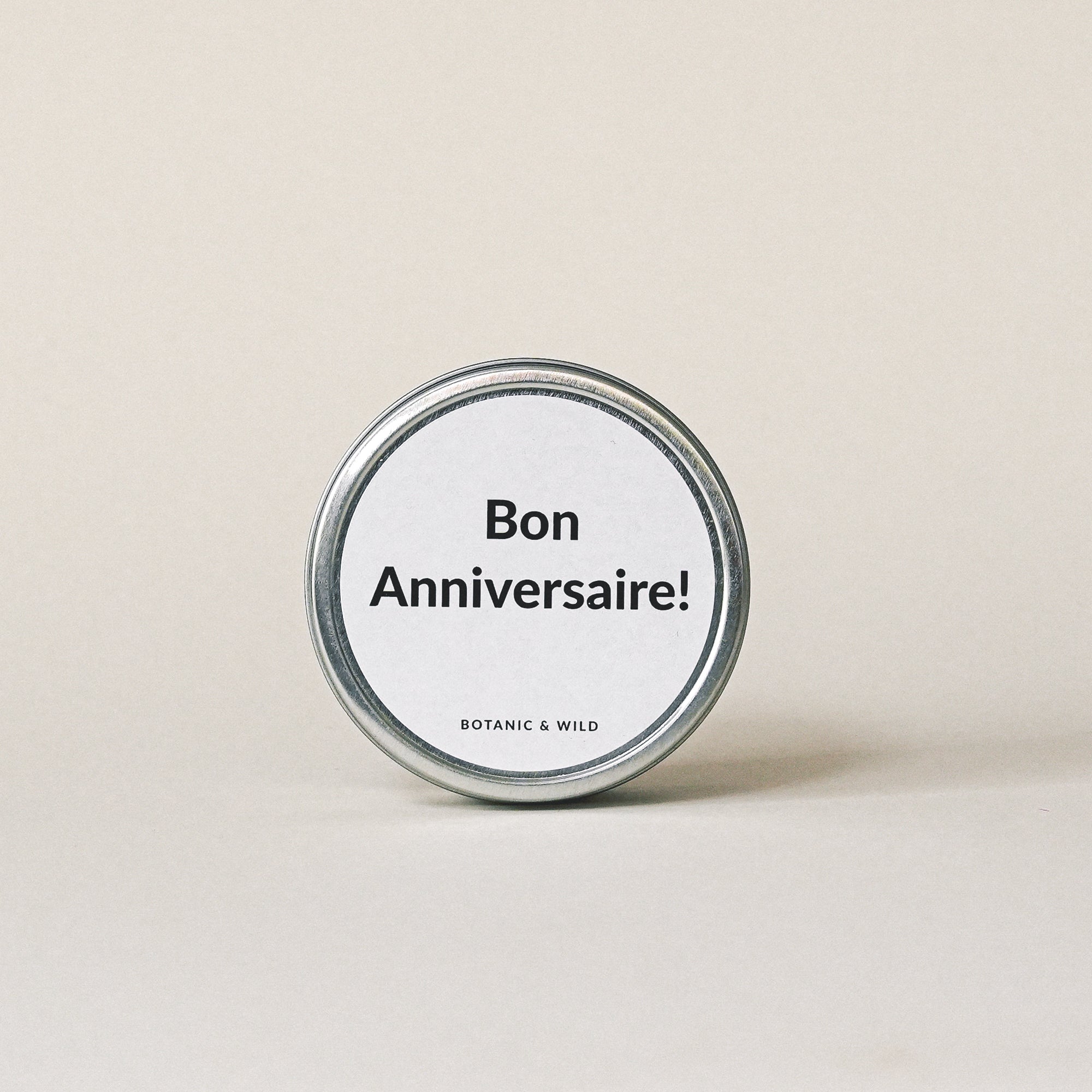 BON ANNIVERSAIRE! Message Candle