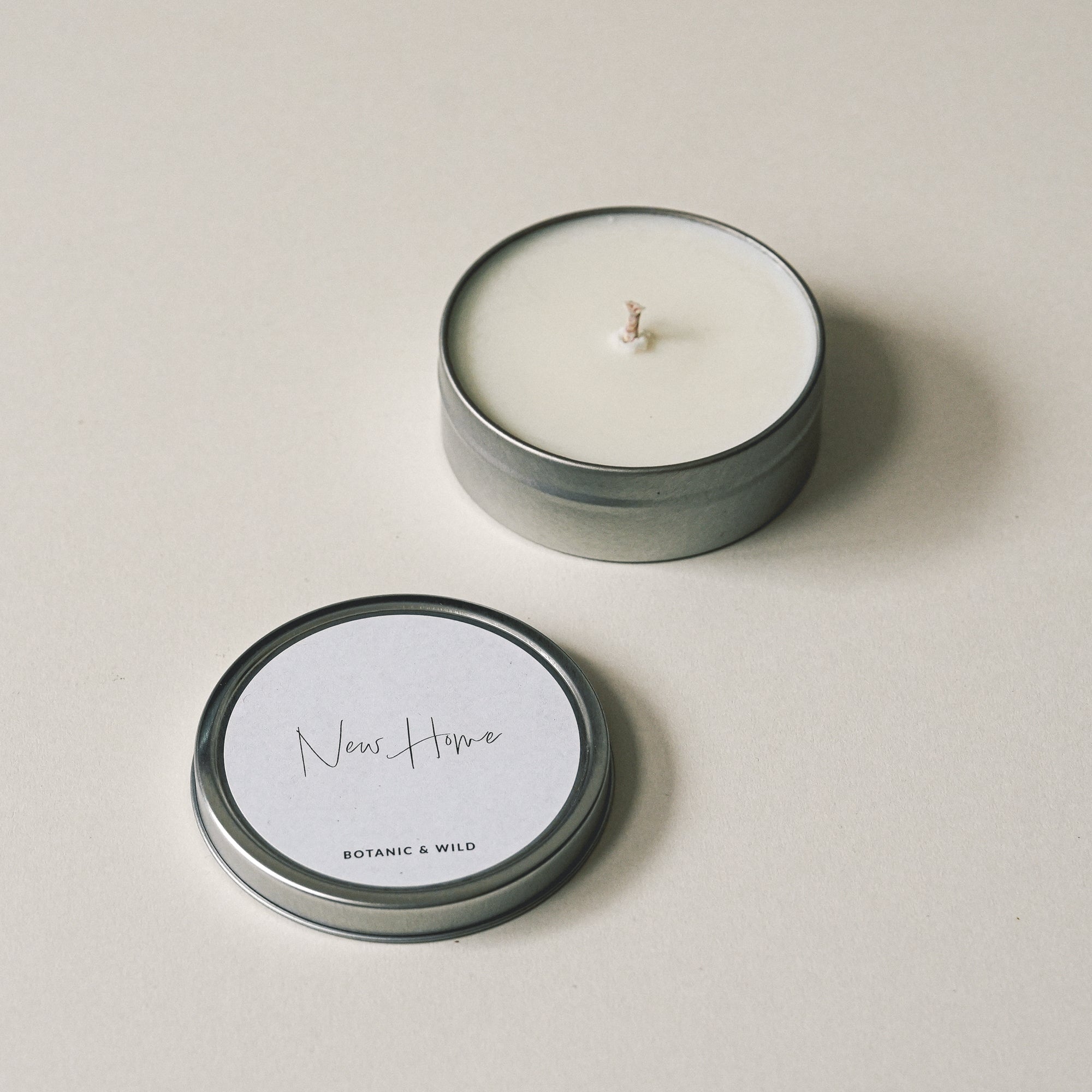 NEW HOME Message Candle