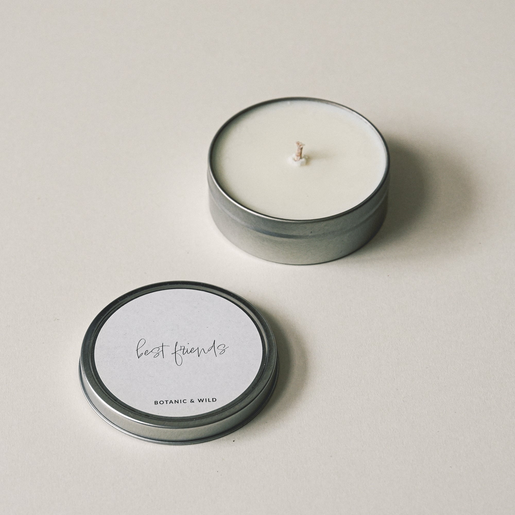 BEST FRIENDS Message Candle