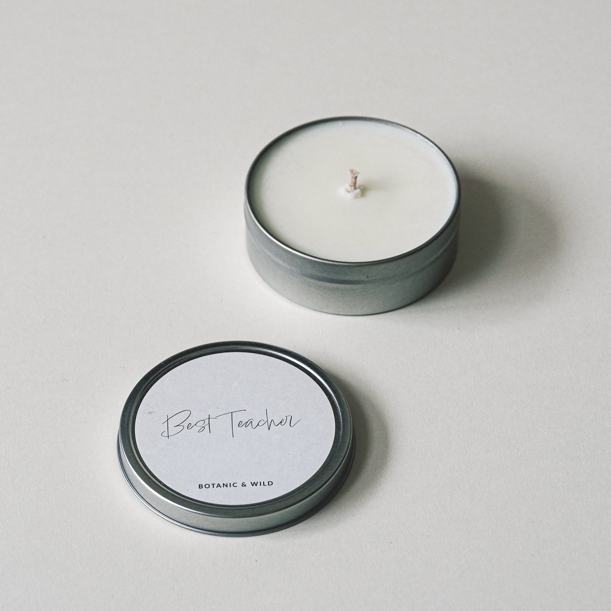 BEST TEACHER Message Candle