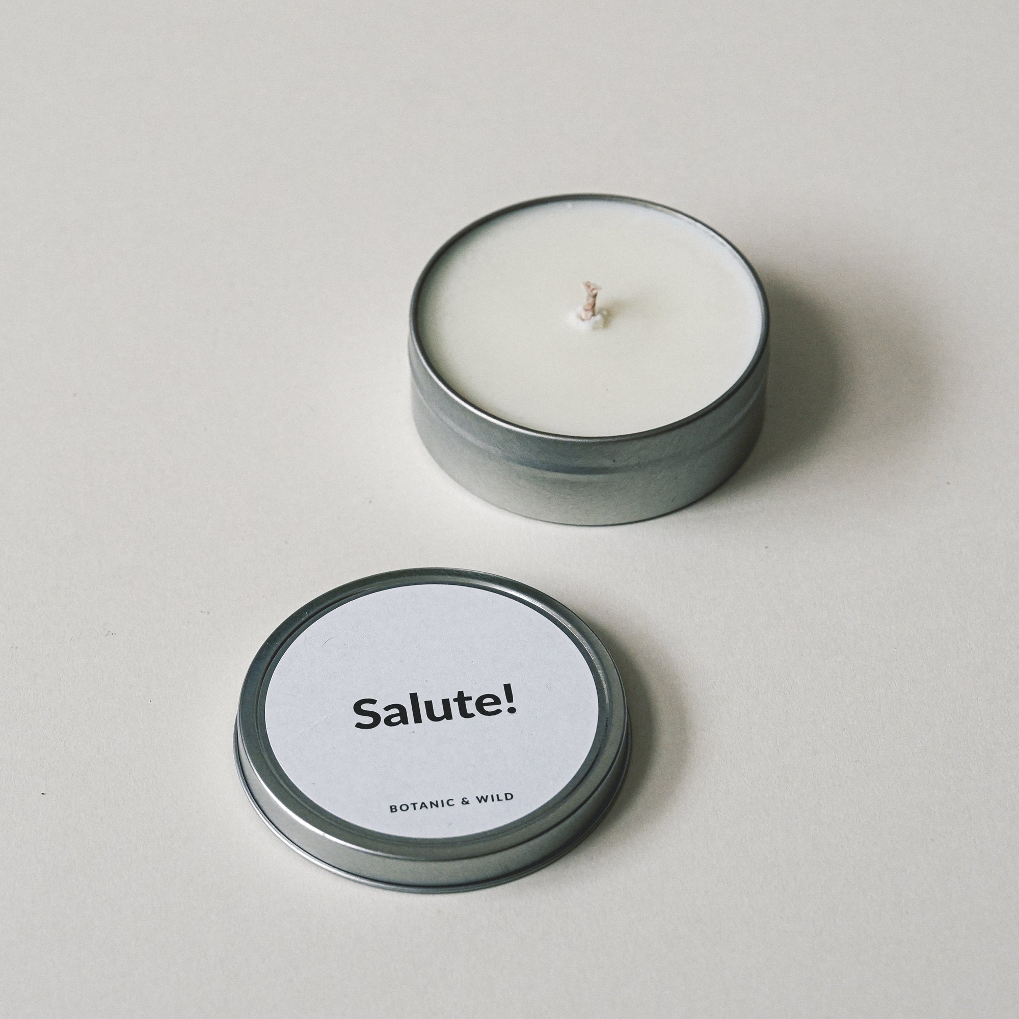 SALUTE! Message Candle