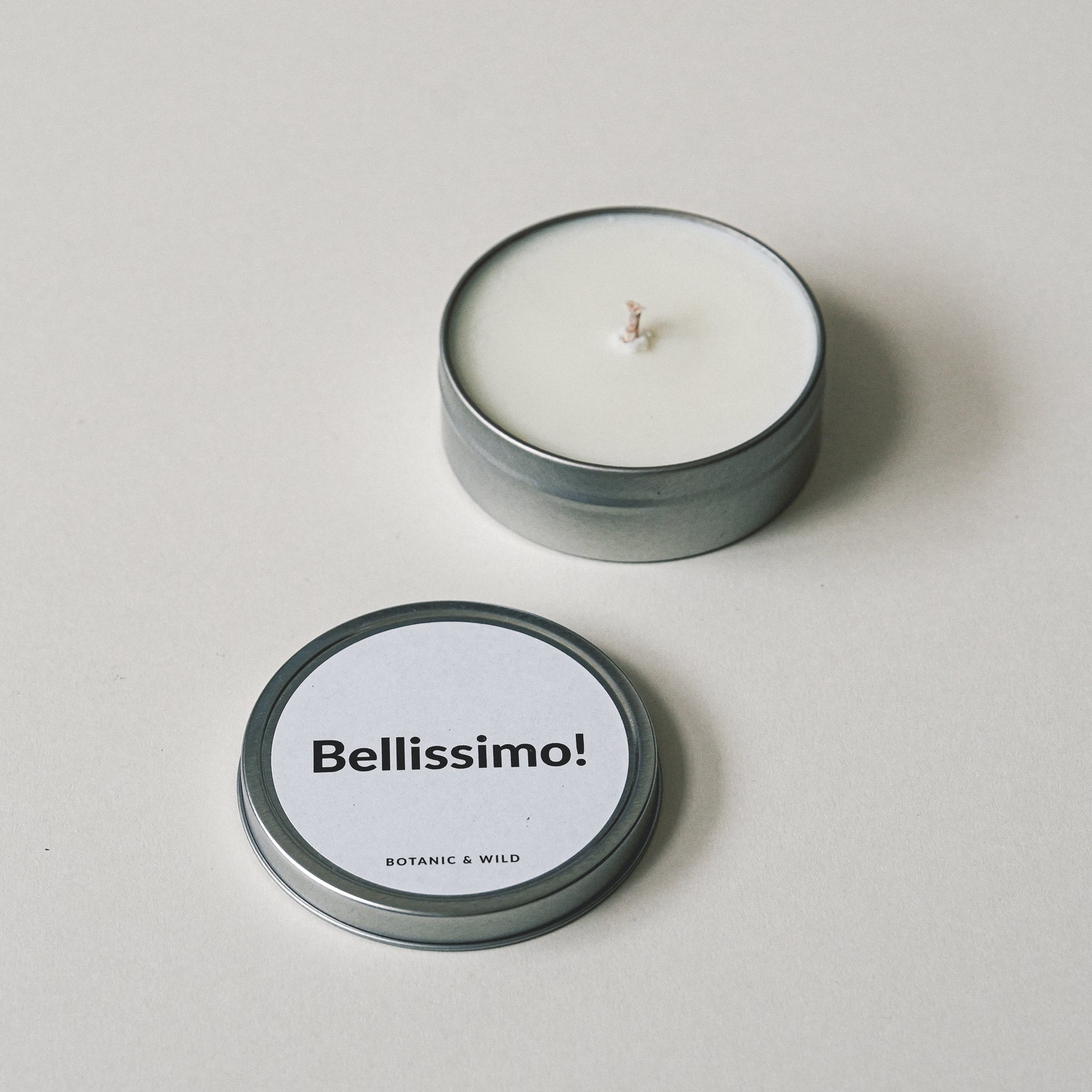 BELLISSIMO! Message Candle