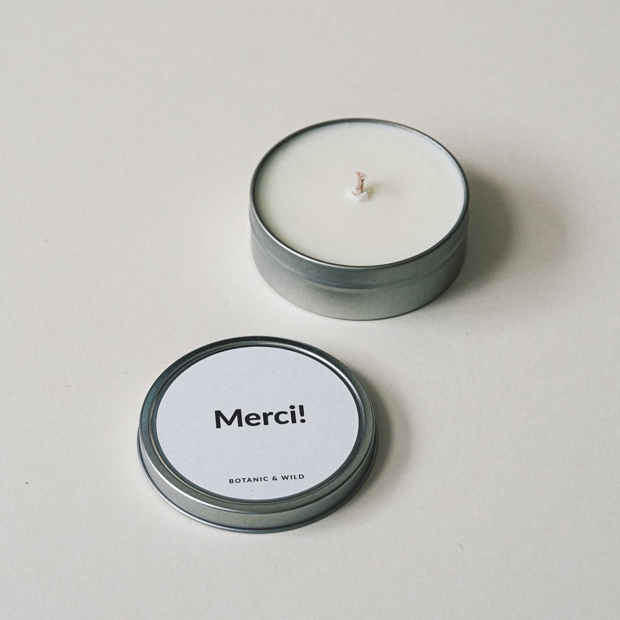MERCI! Message Candle