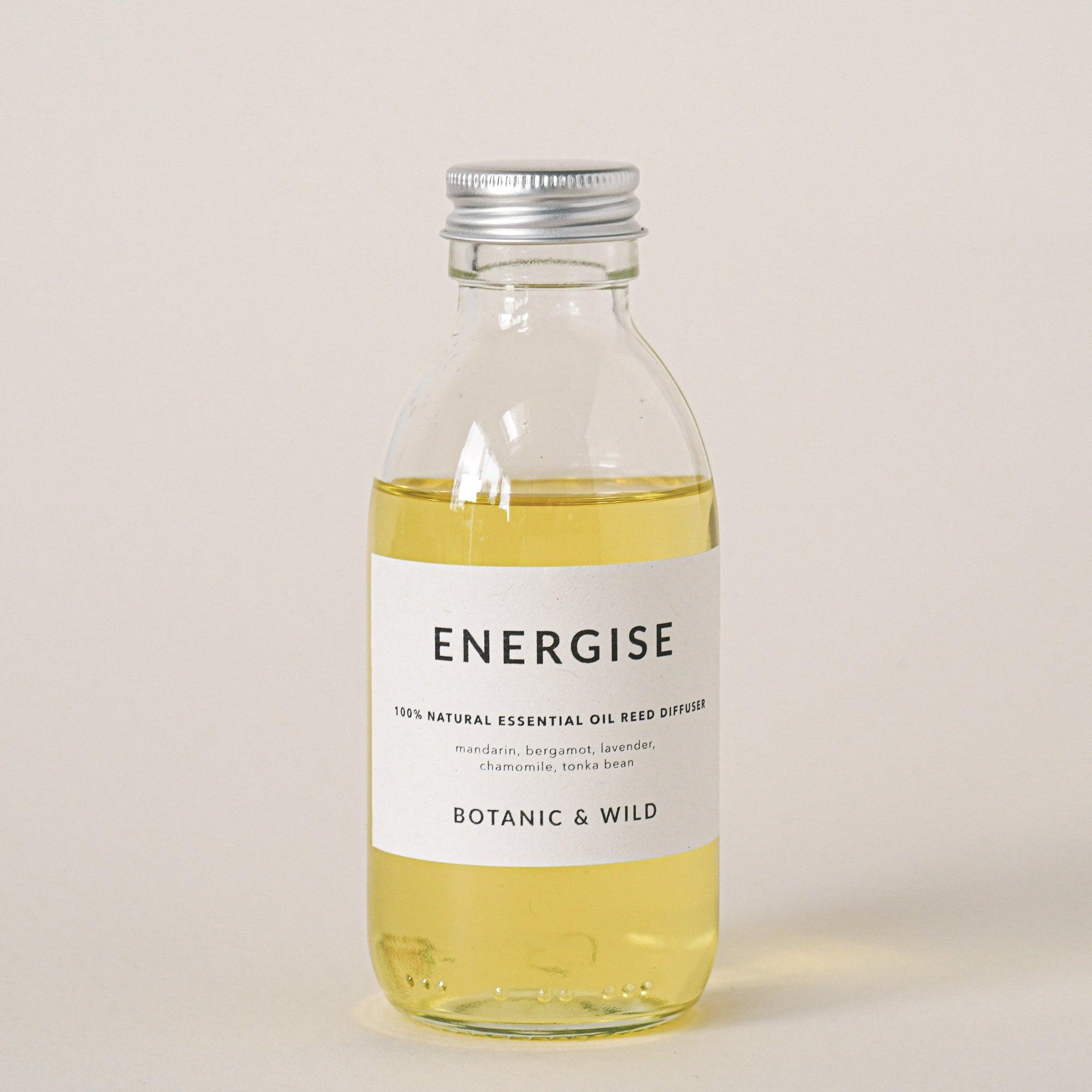 ENERGISE Essential Oil Reed Diffuser - Botanic & Wild