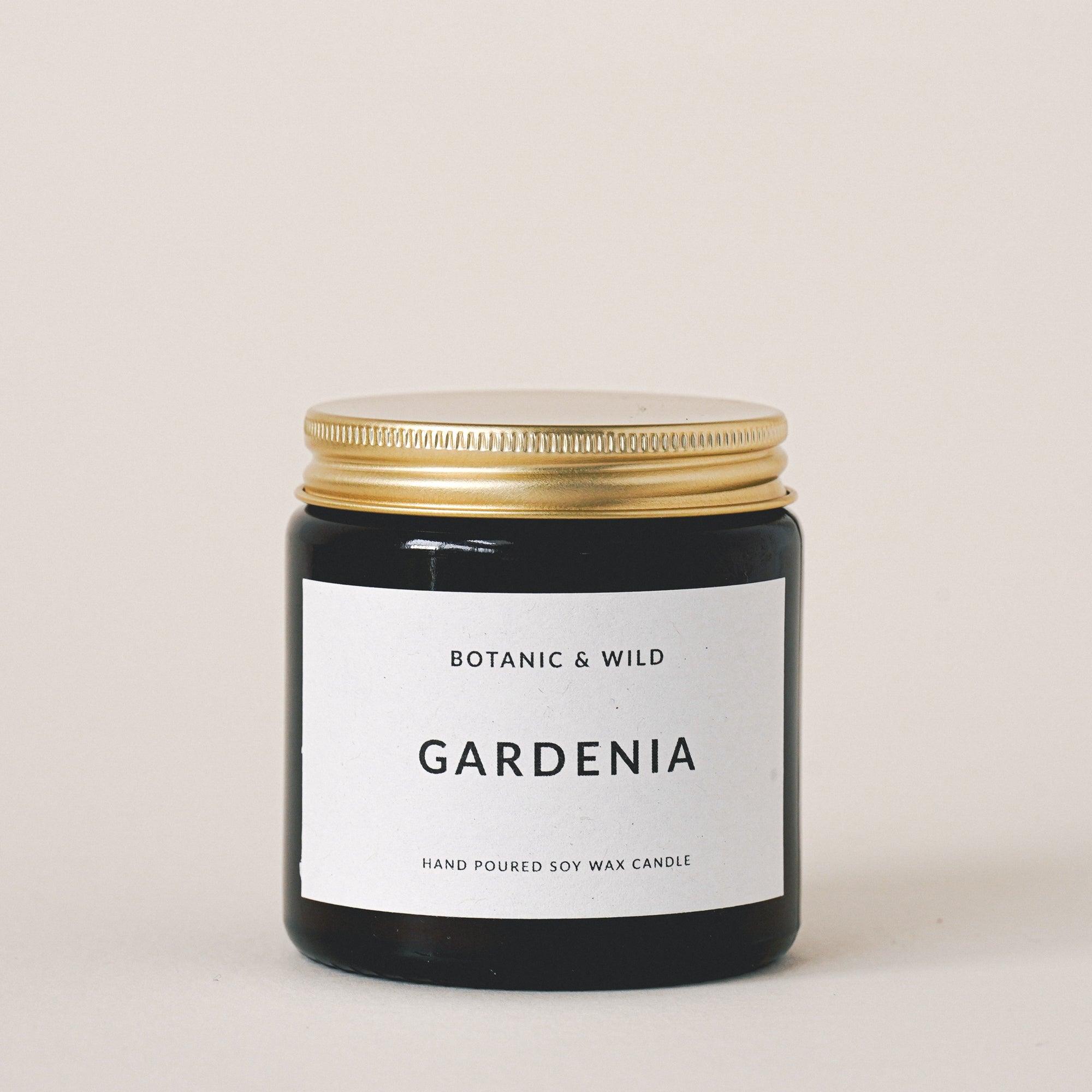 GARDENIA Scented Soy Candles - Botanic & Wild