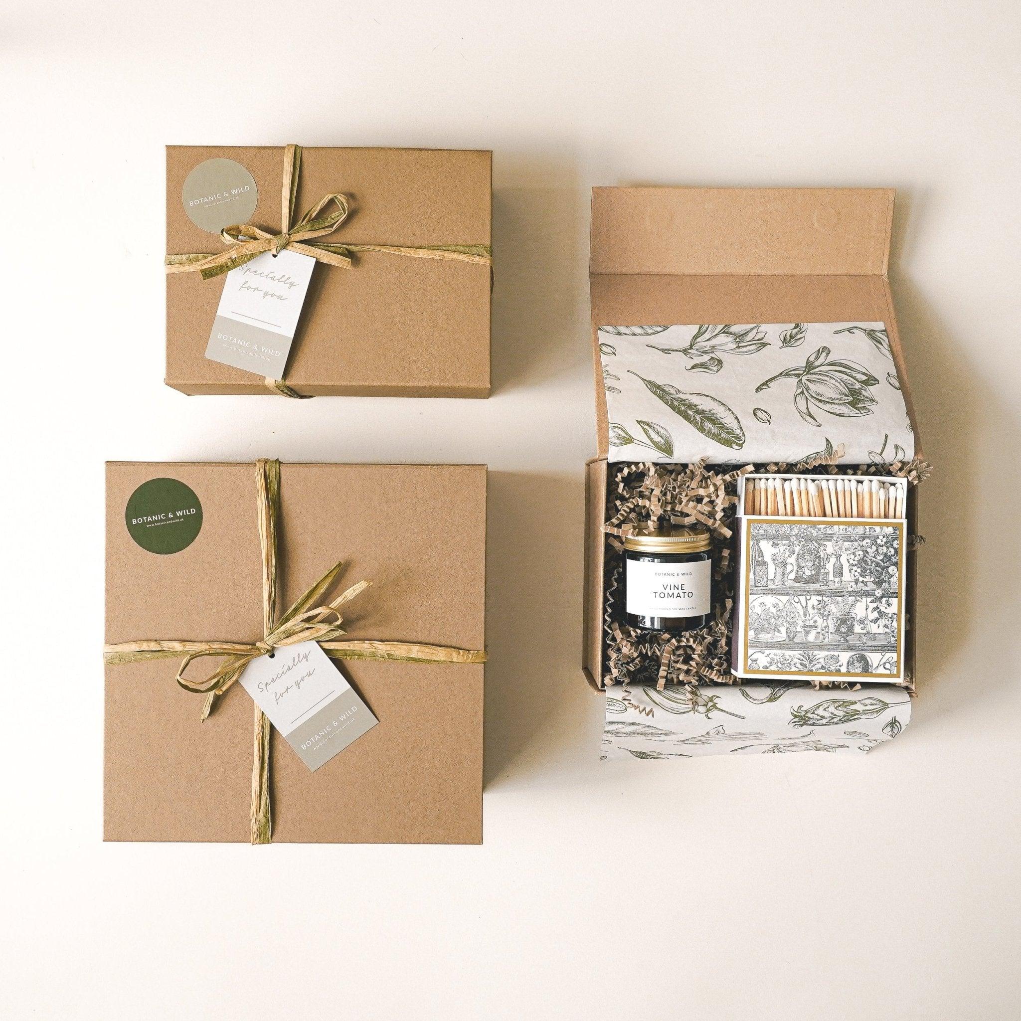 GIFT BOX WRAPPING Add to your order - Botanic & Wild