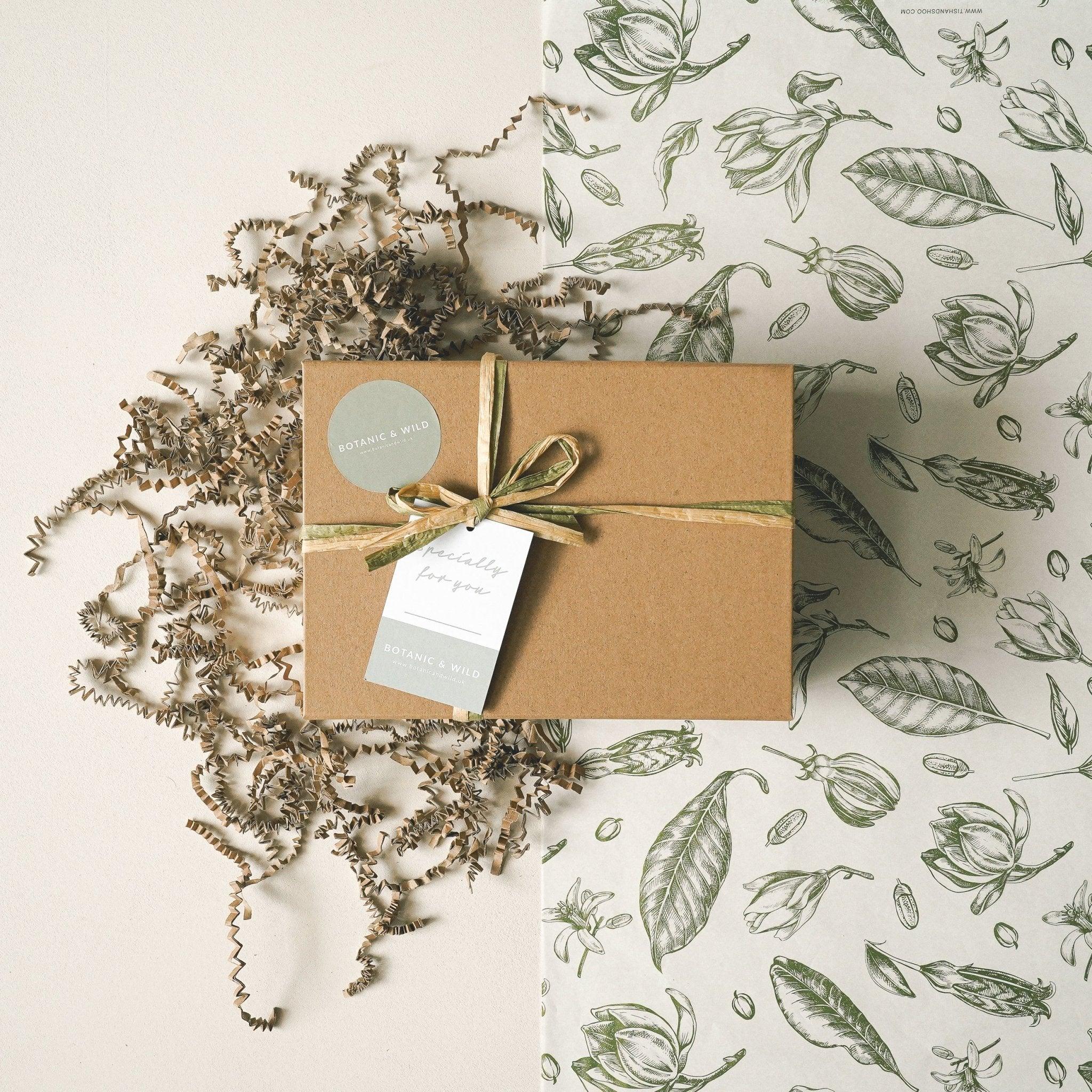 GIFT BOX WRAPPING Add to your order - Botanic & Wild
