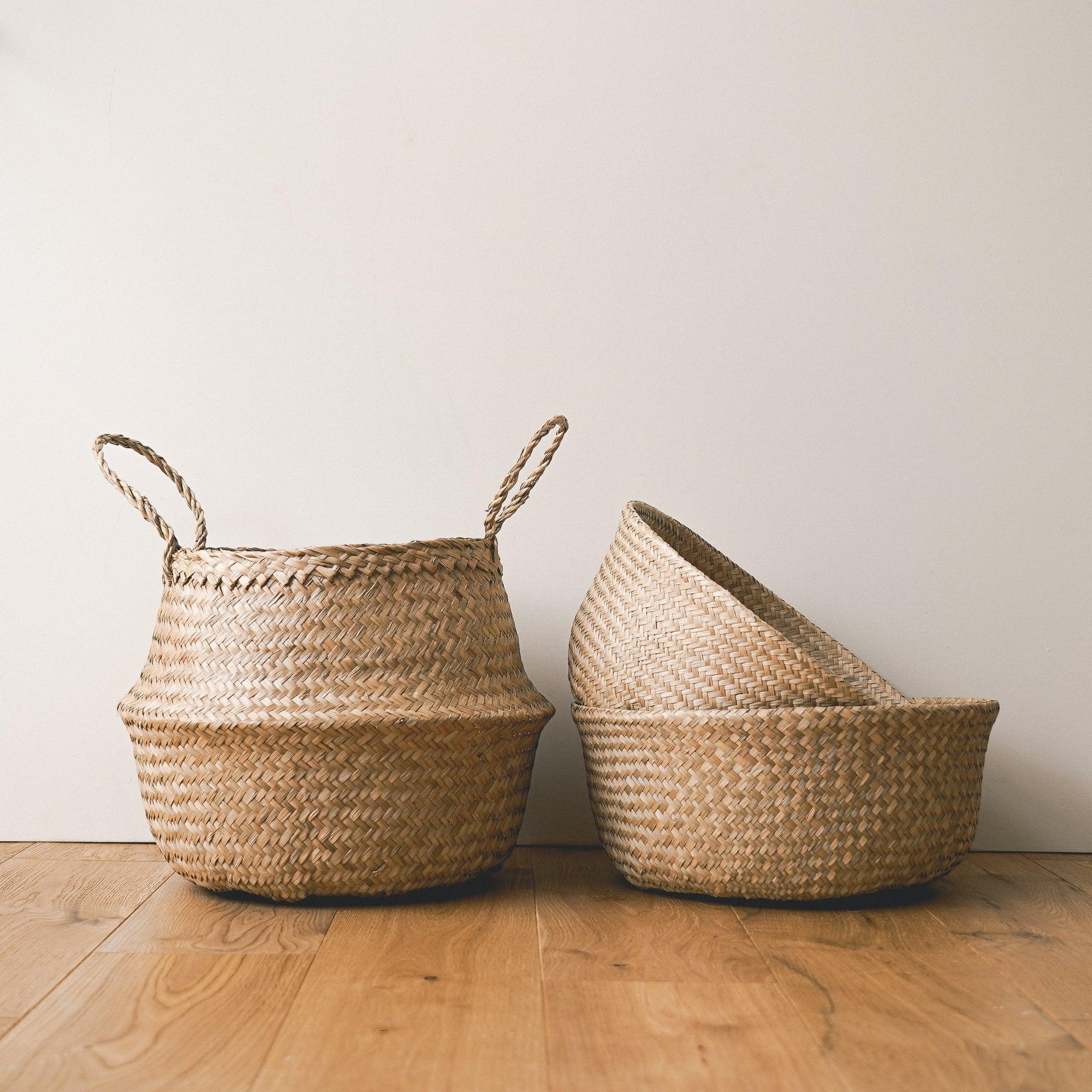 Seagrass Belly Basket - Botanic & Wild