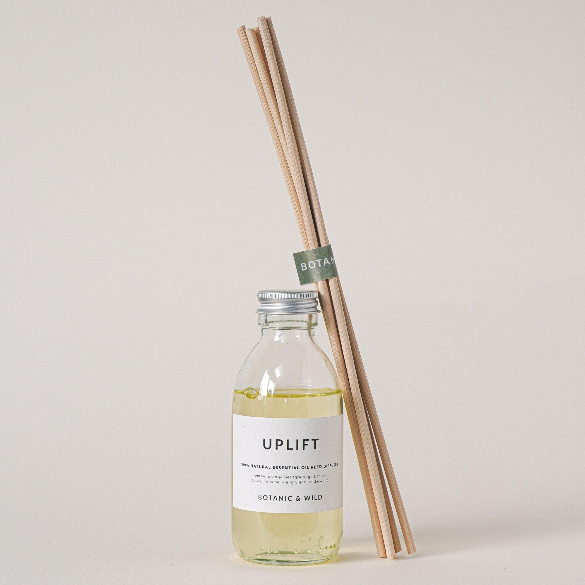 UPLIFT Essential Oil Reed Diffuser - Botanic & Wild