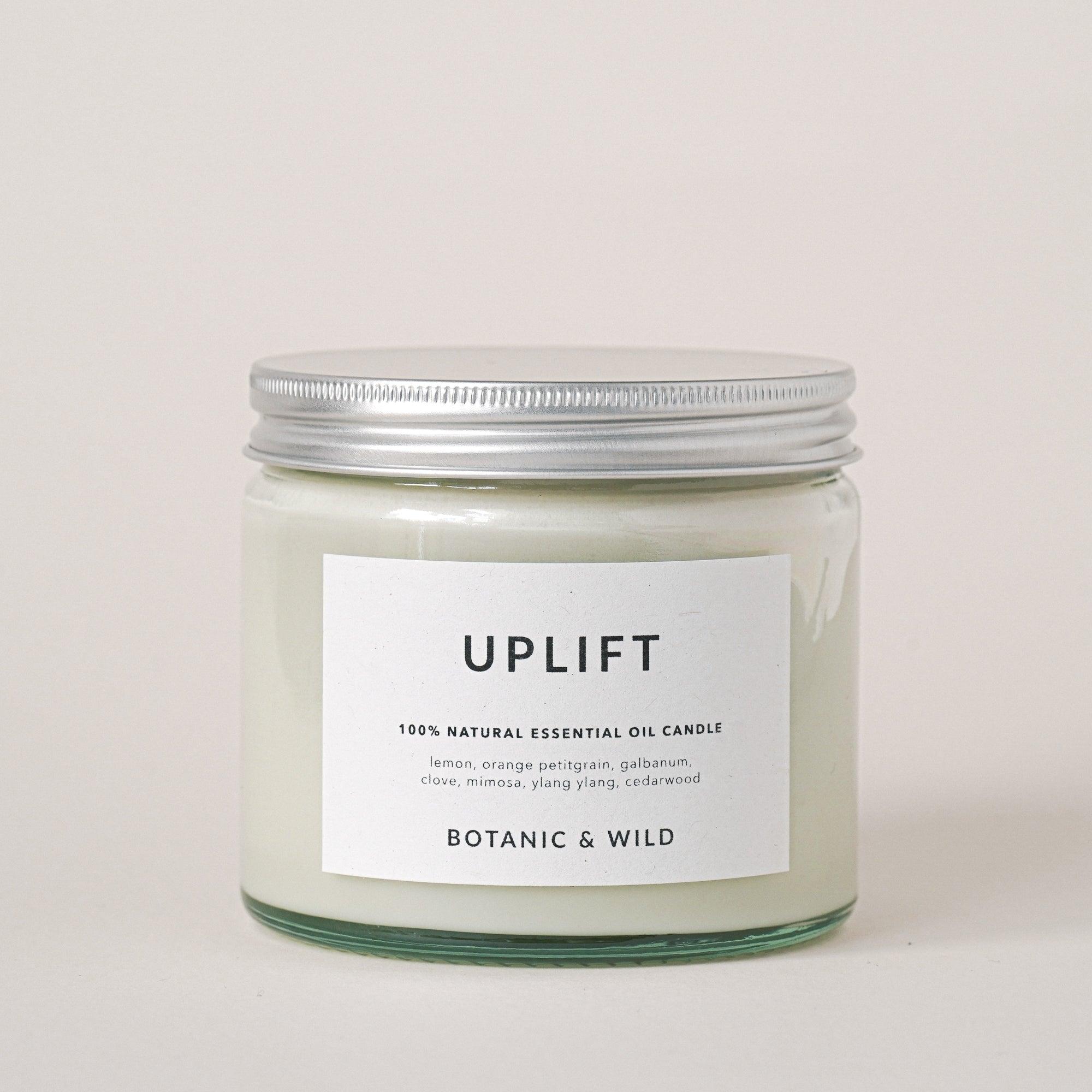 UPLIFT Essential Oil Soy Candles - Botanic & Wild